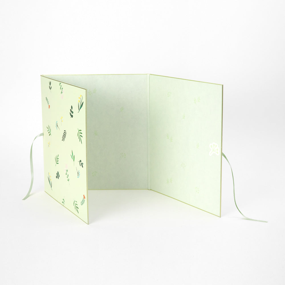 Triple Folded Message Cardboard