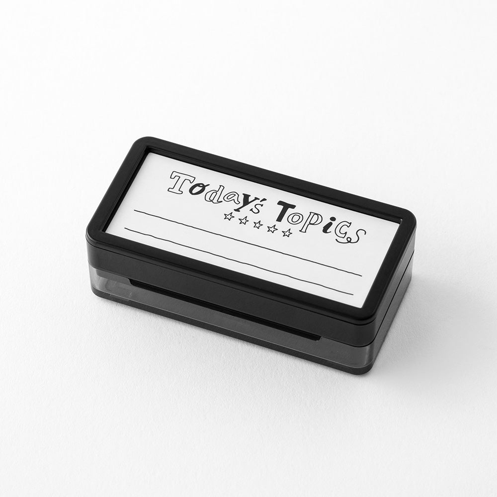 Pre-inked Stamp - Half Size