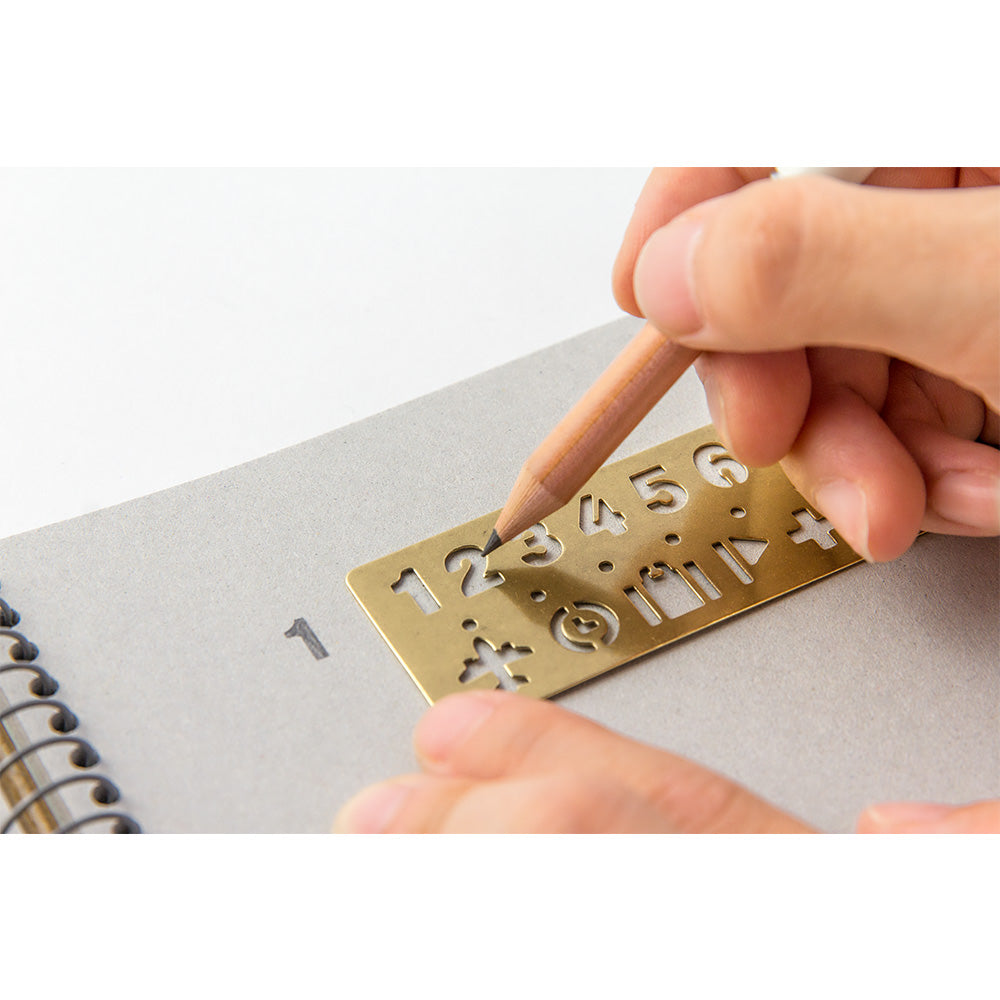 Lettering Guides - Brass