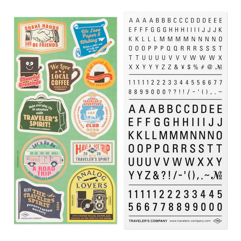 2026 CUSTOMIZED STICKER SET FOR DIARY