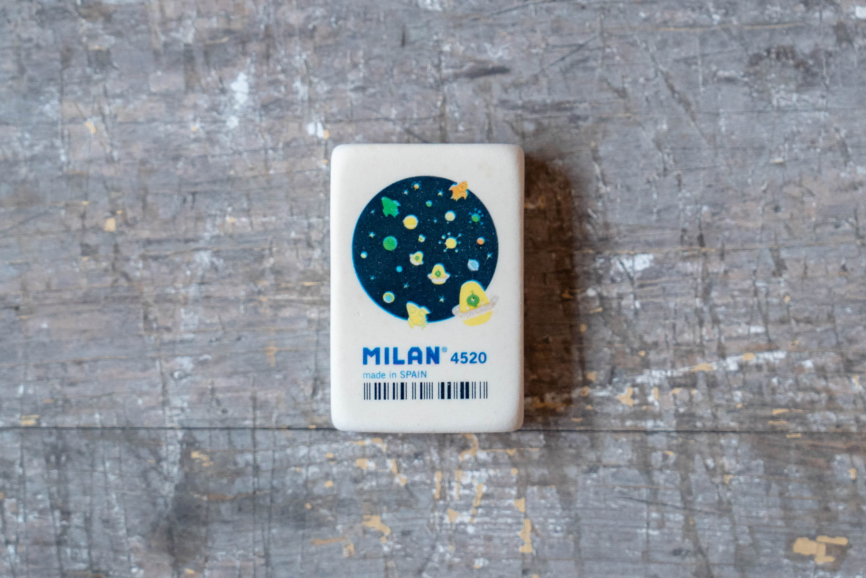 MILAN Flexible 4520 Erasers (Space Series)