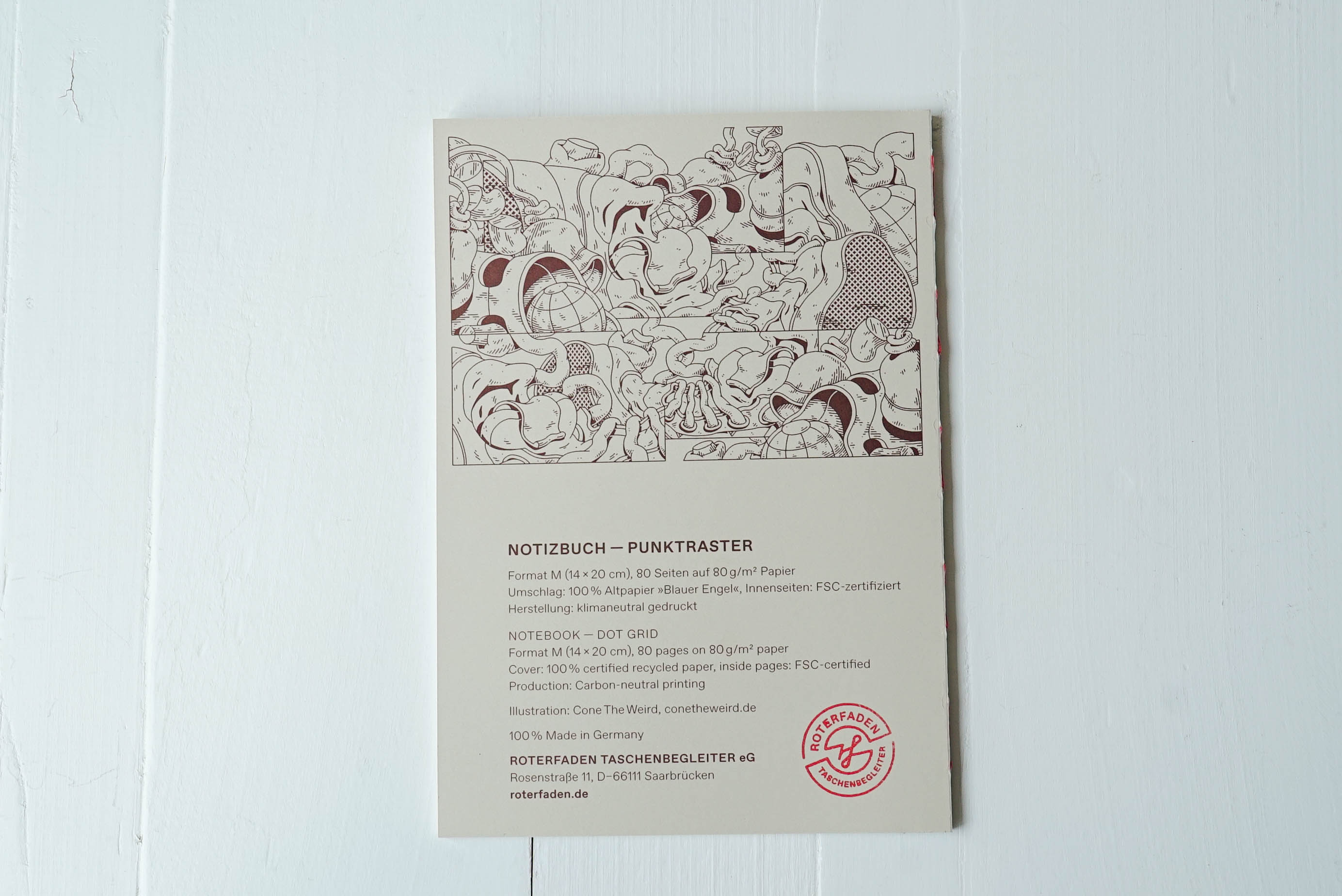 CONE THE WEIRD Notebook *LIMITED EDITION* - A5 Medium