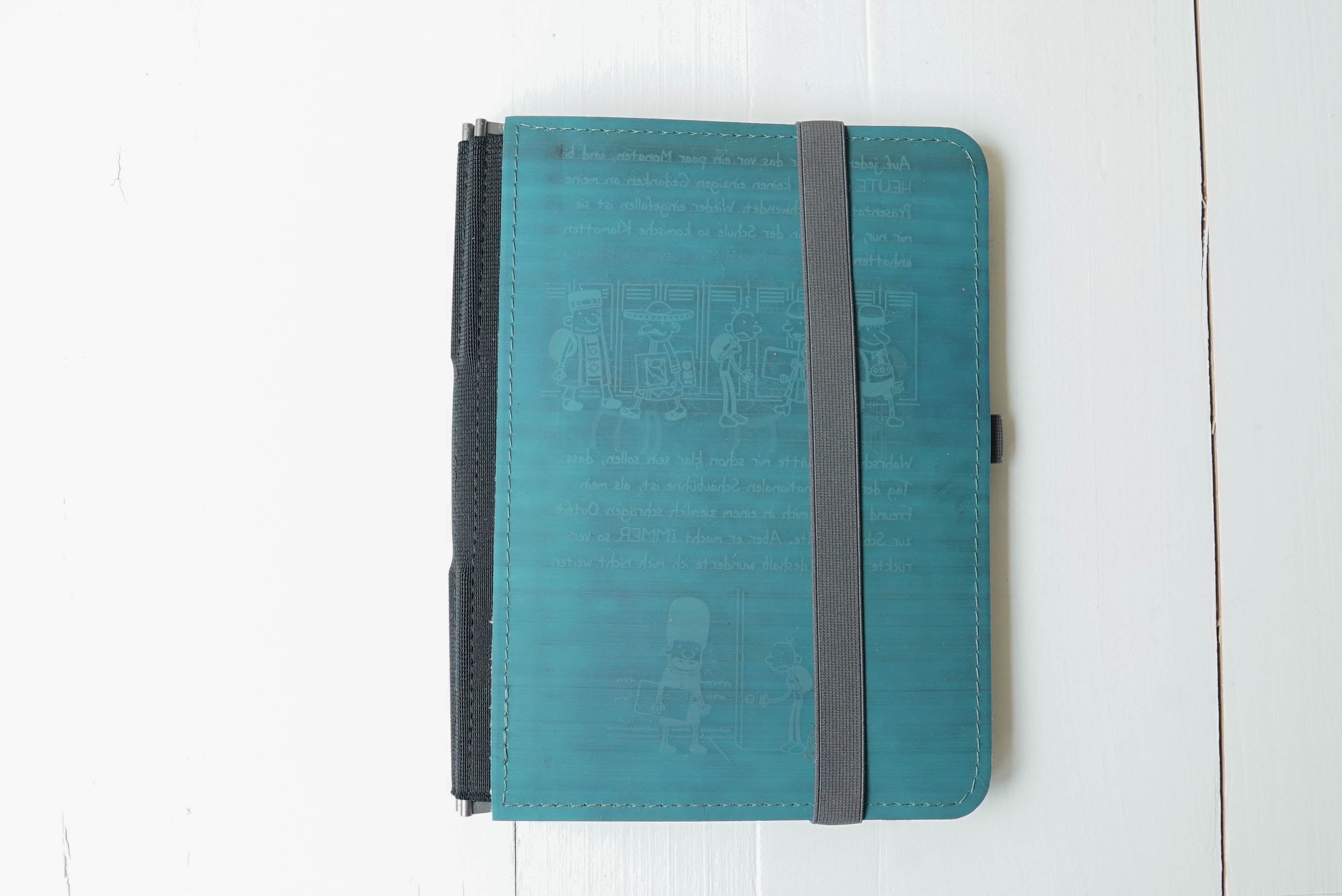 Taschenbegleiter LTD 037 - A5 Medium (Olive Seaweed/Felt light Gray/Gray)