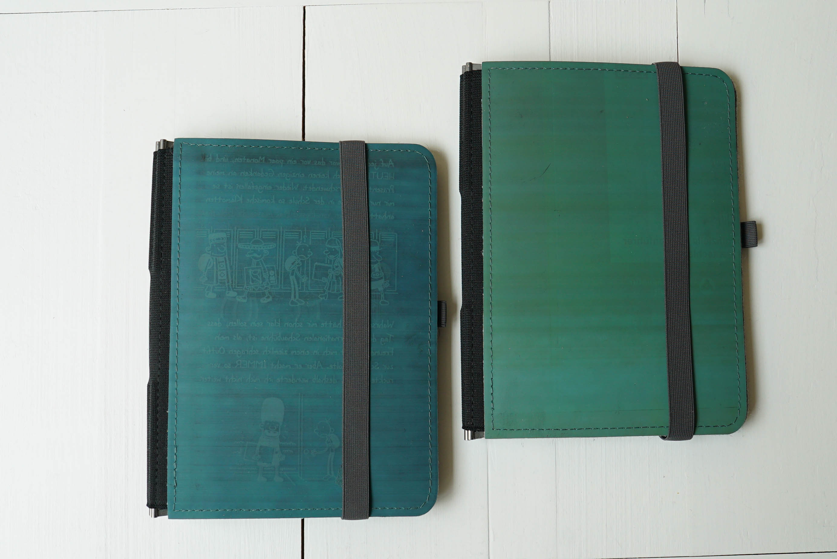 Taschenbegleiter LTD 037 - A5 Medium (Olive Seaweed/Felt light Gray/Gray)