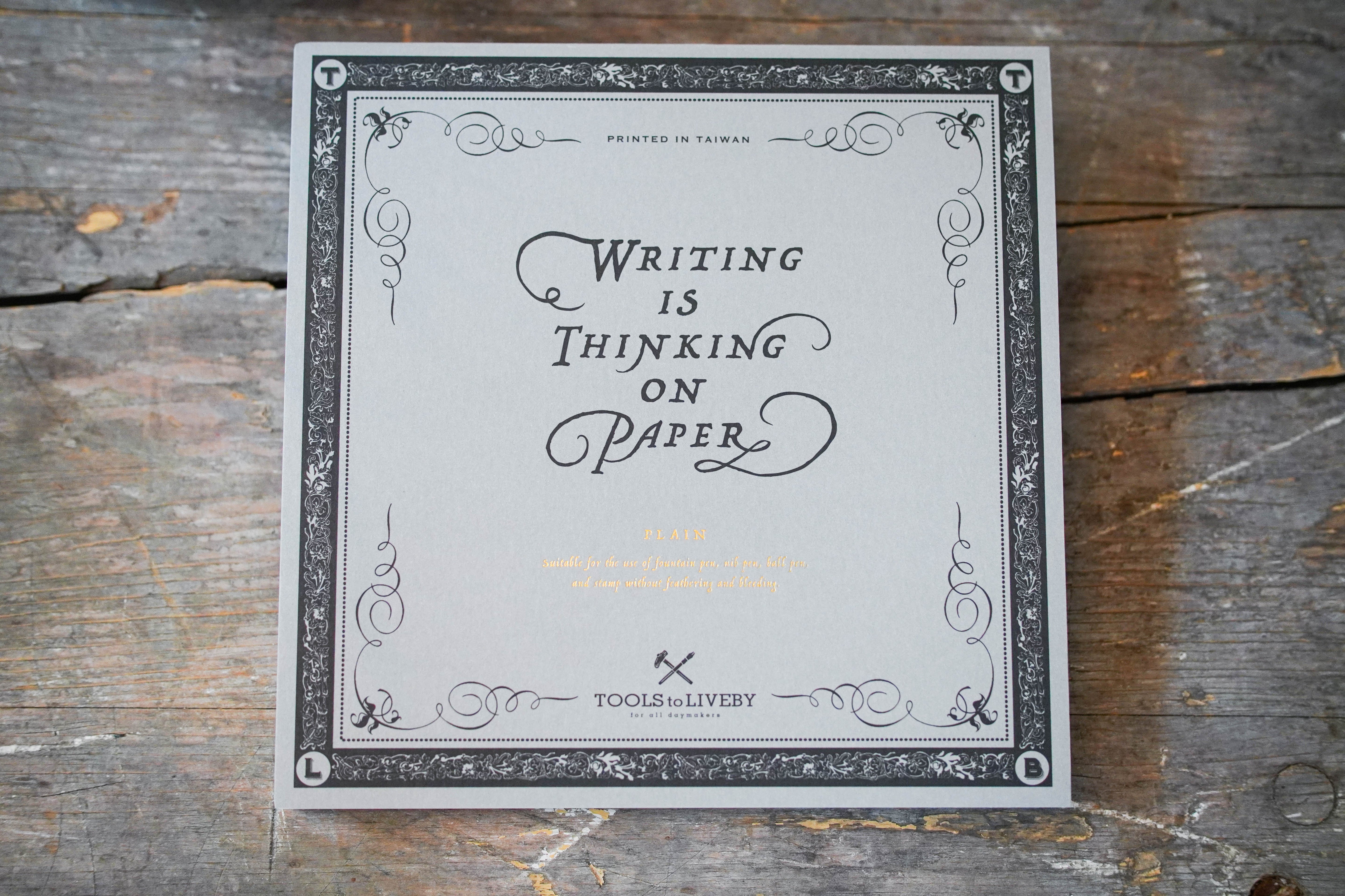 Calligraphy Practice Notebook - Plain