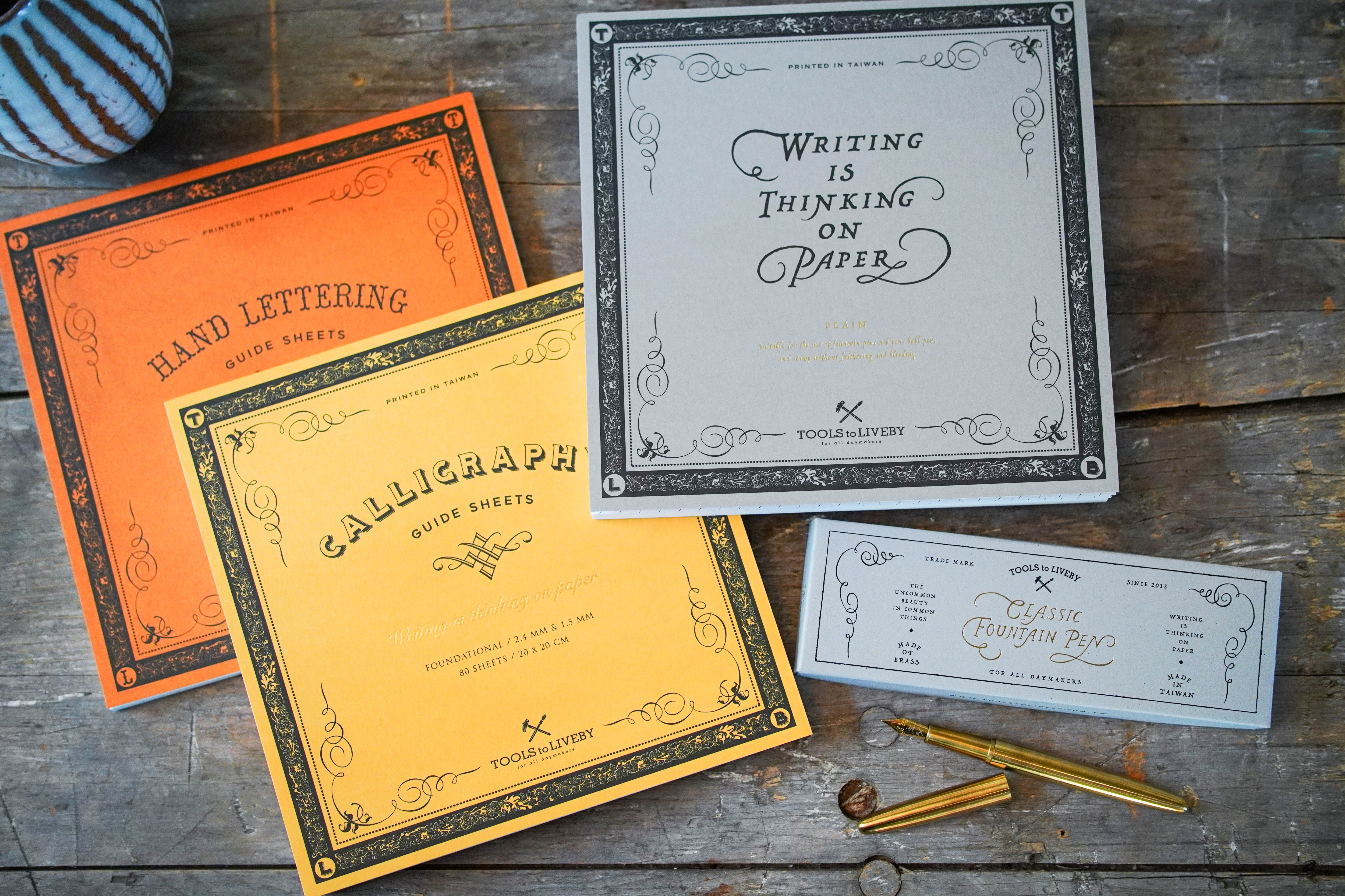 Calligraphy Practice Notebook - Handwriting