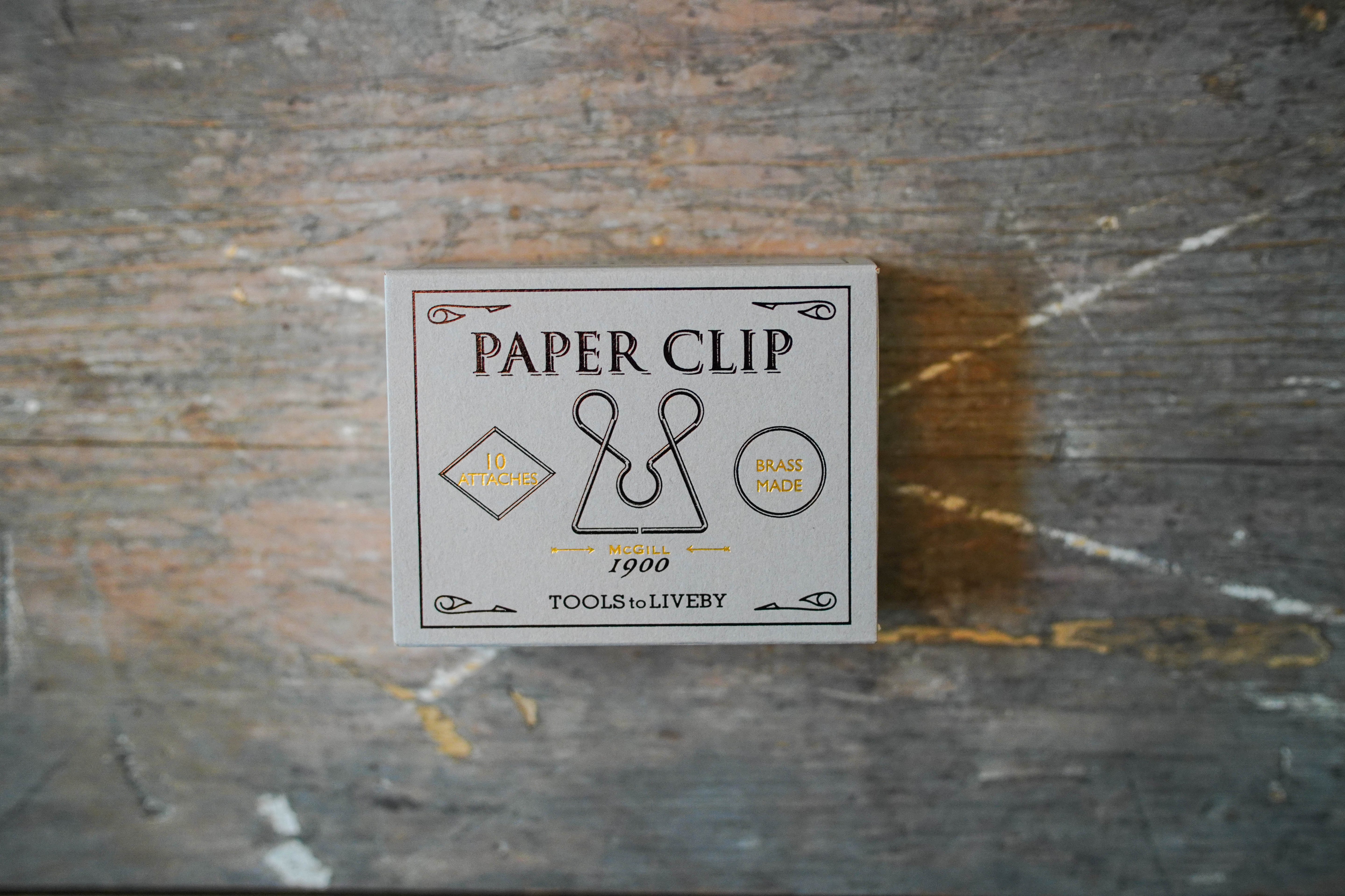 Brass Paper Clips