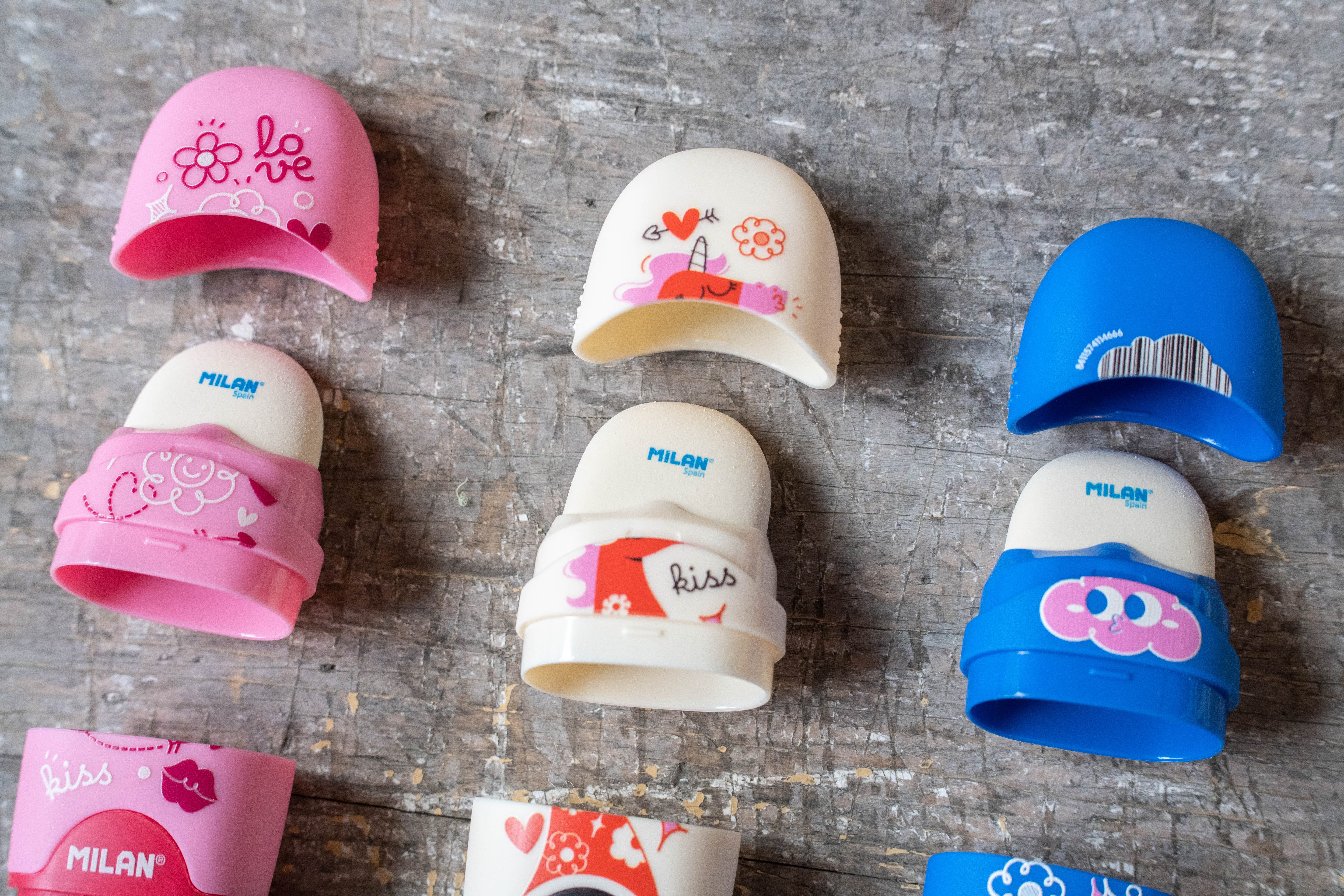 MILAN CAPSULE Eraser & Sharpener – Flowicorn Series