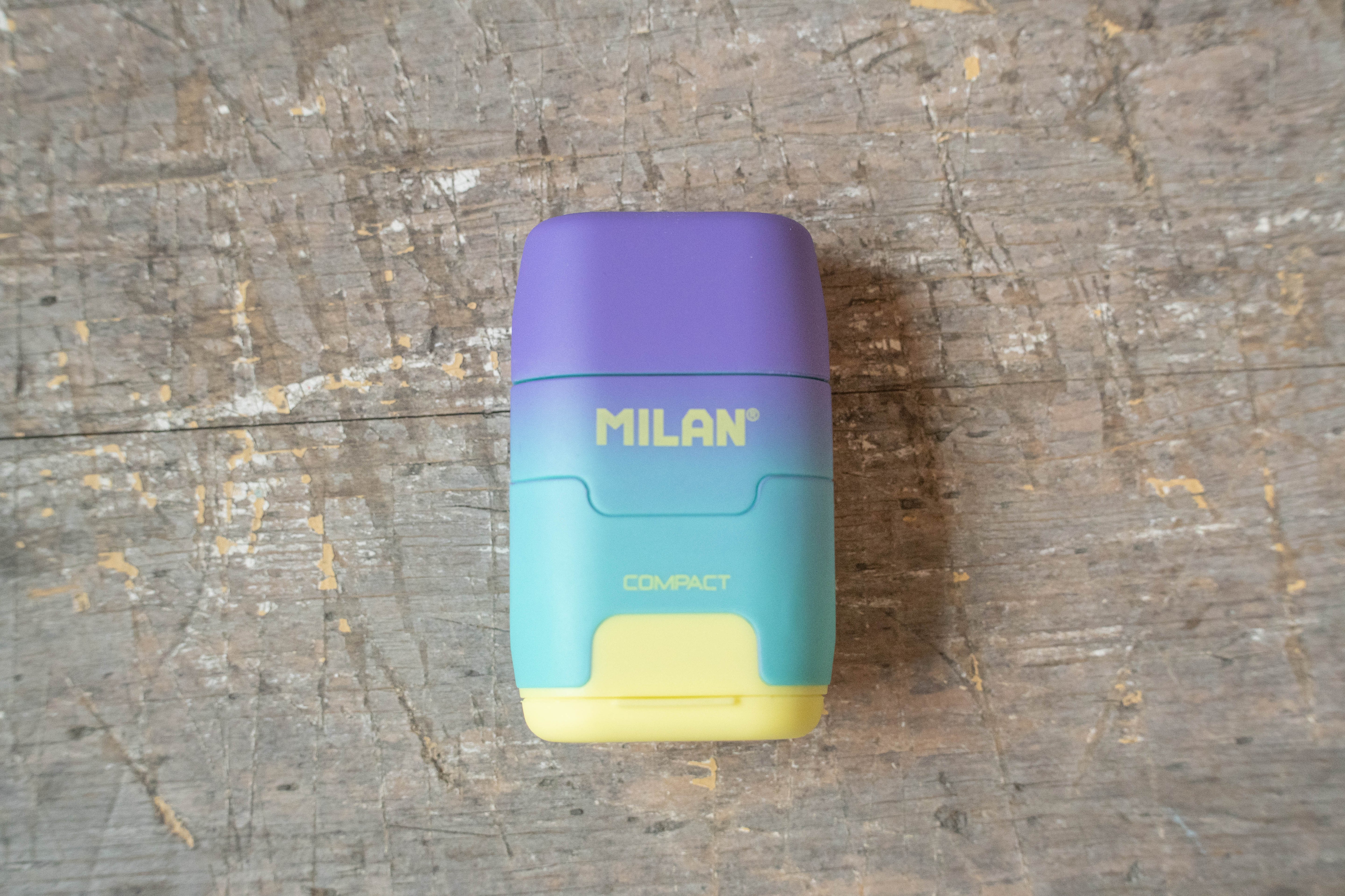 MILAN Eraser & Double Sharpener – Sunset Series
