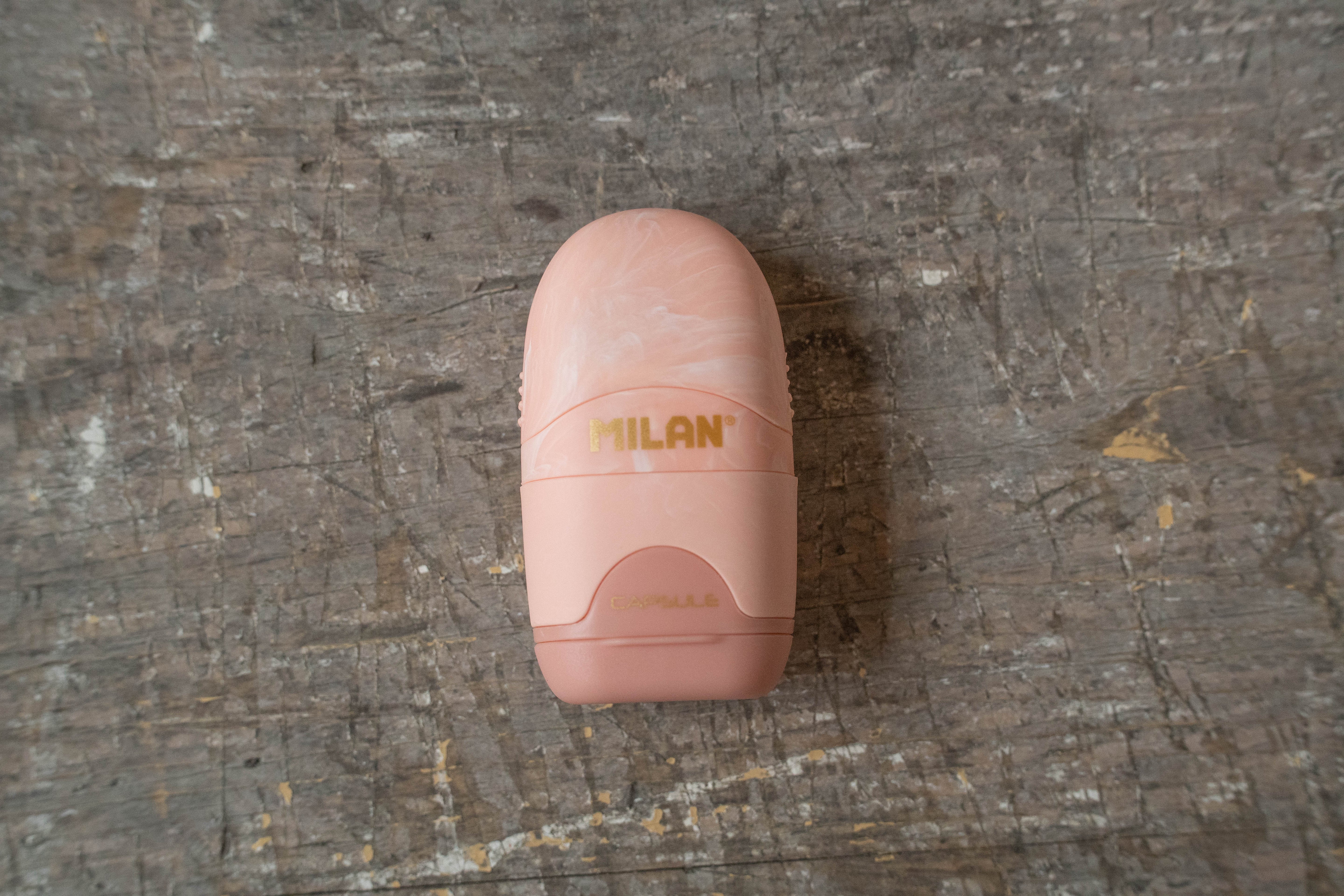 MILAN CAPSULE Eraser & Sharpener – Lava Series