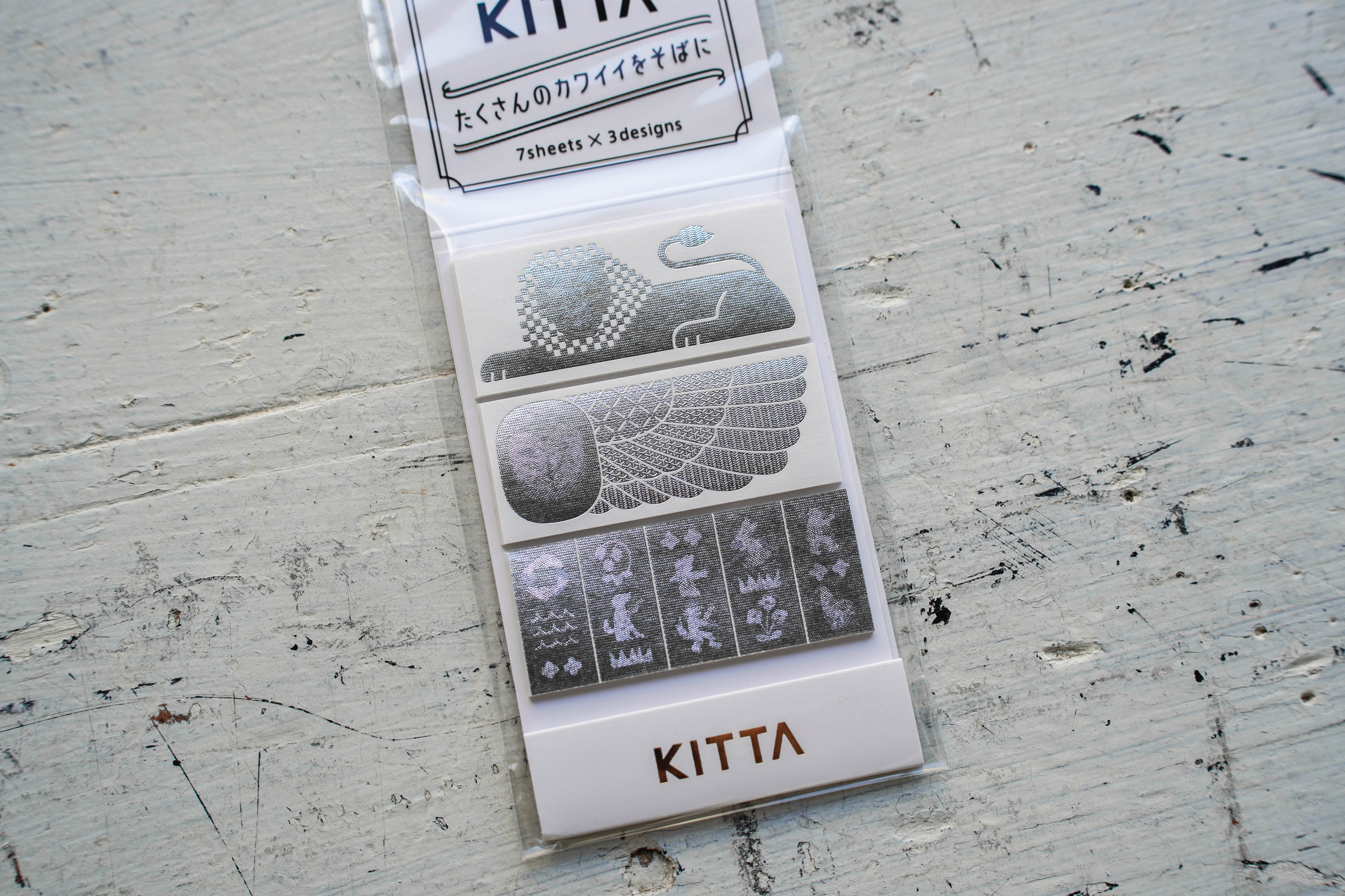 KITTA Special Foil-type Changing Stickers