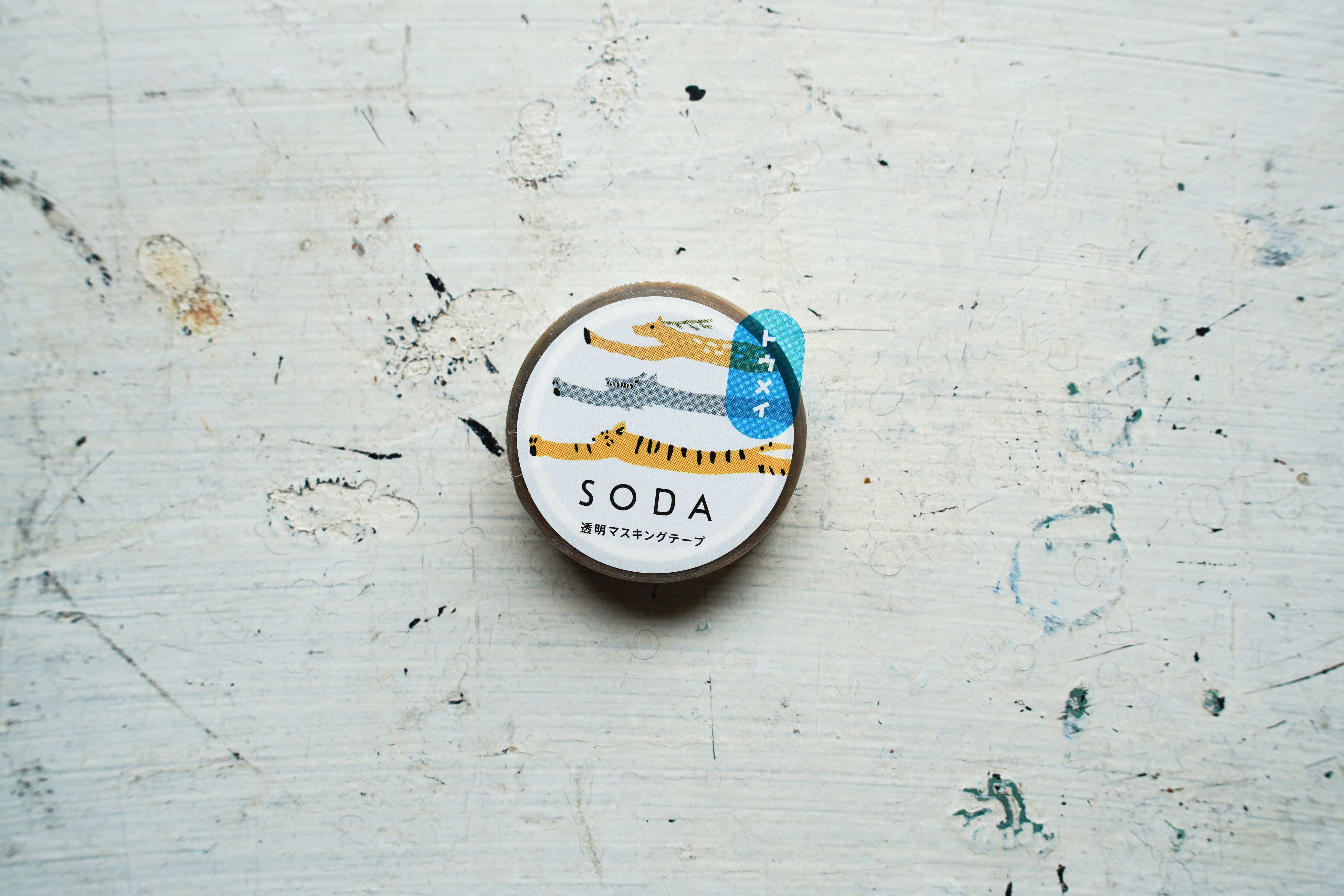 SODA Transparent Masking Tape 10mm