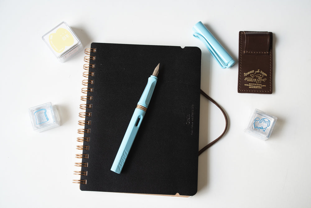 LAMY Safari Fountain Pen - Aqua Sky
