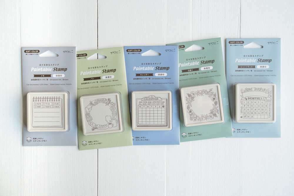 Paintable Pre-ink Stamp *SOFT COLOR*