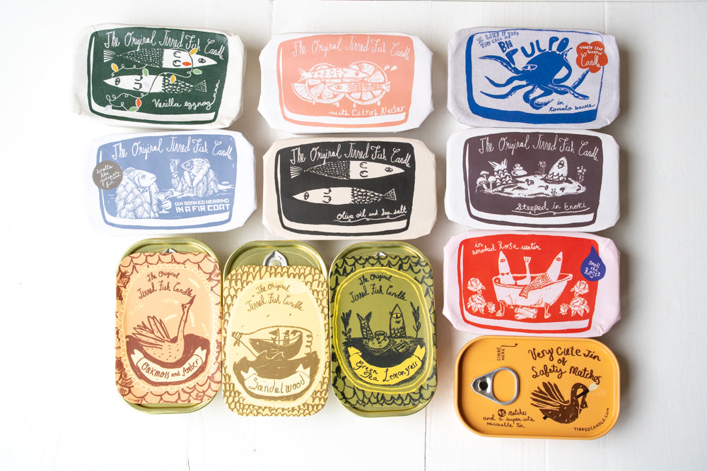 Tinned Fish Candle - Ocean Breeze