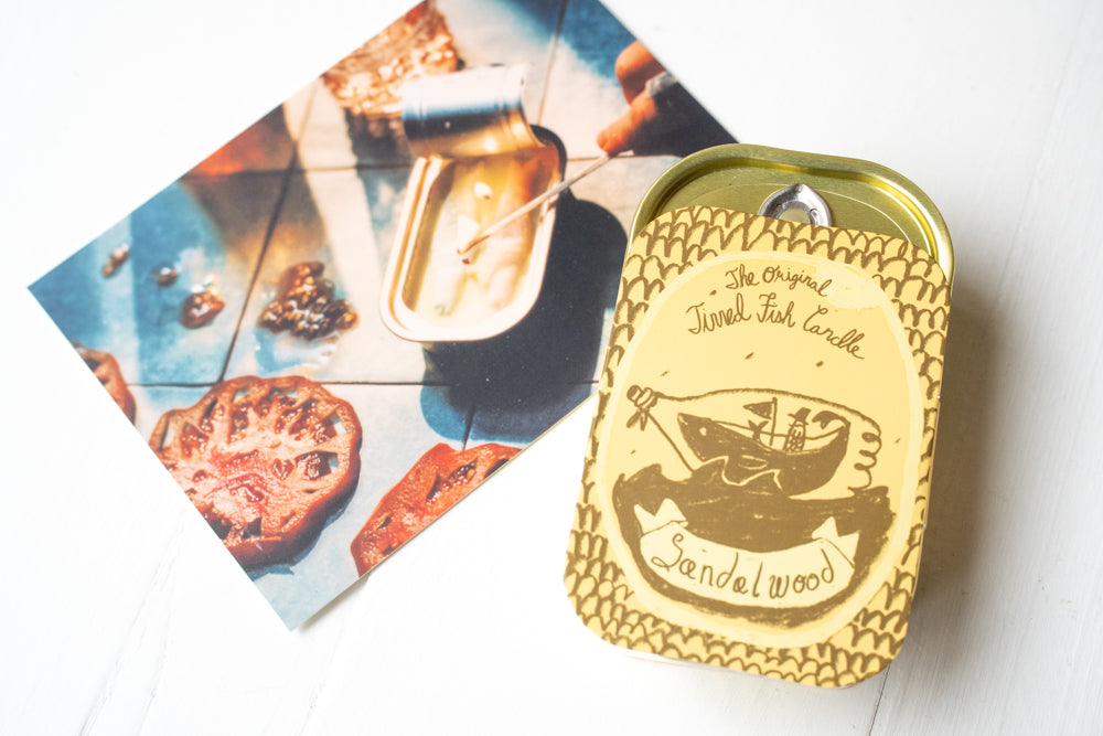Tinned Fish Candle - Sandalwood