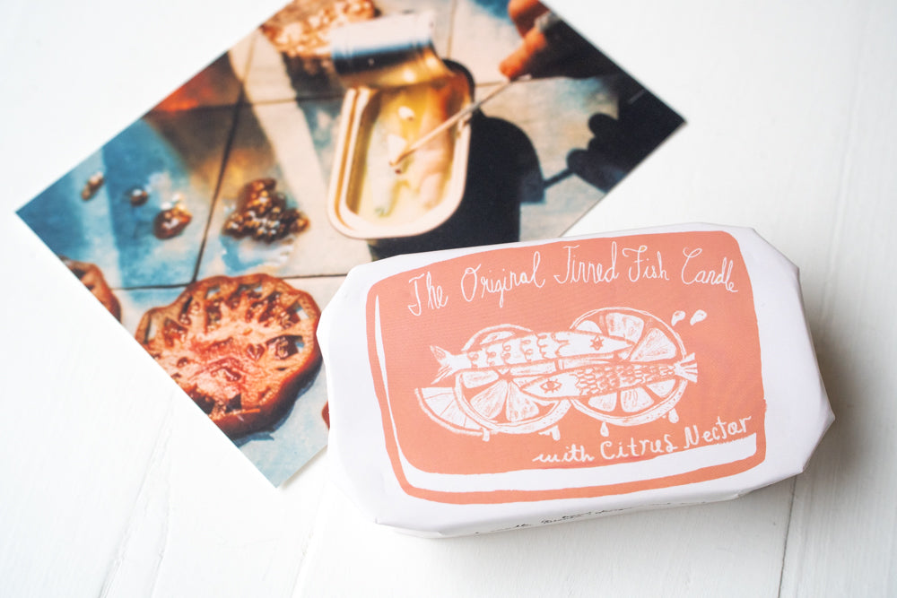 Tinned Fish Candle - Citrus Agave
