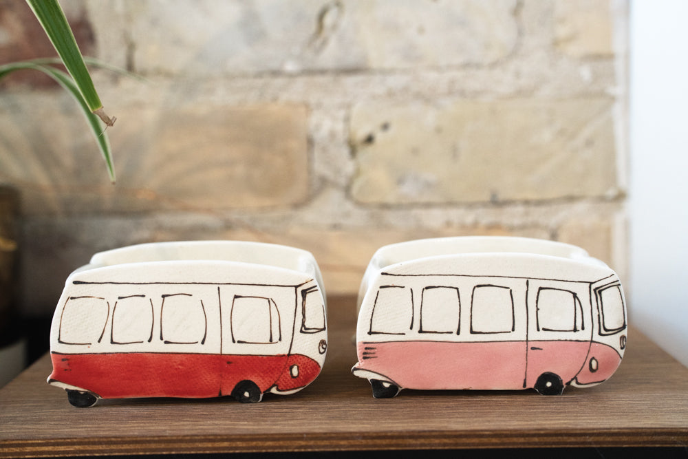 Ceramic Small Planter - Van