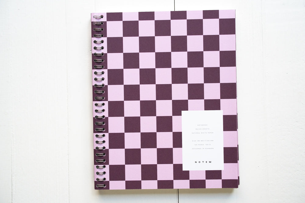 NELA Large Notebook - Plain & Ruled