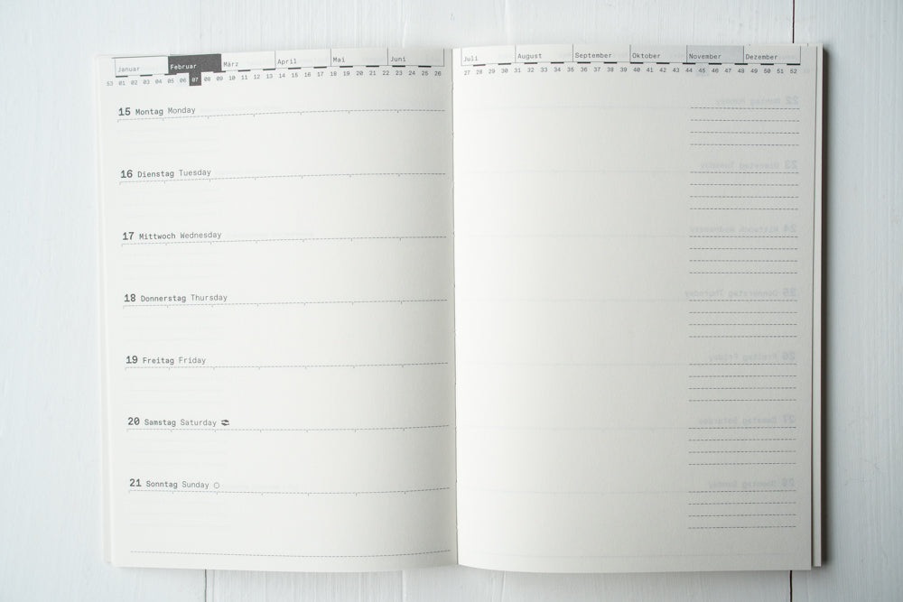 2027 Jahreskalender (Calendar) - Layout 1