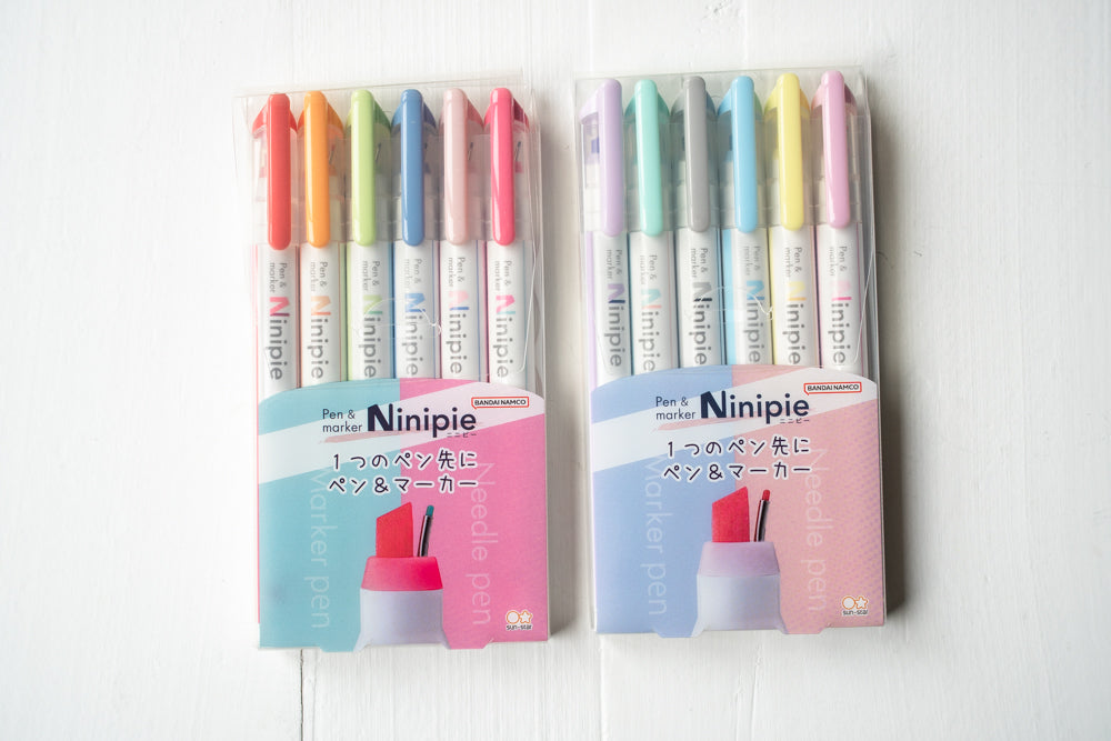 Ninipie Pen & Marker - Set of 6