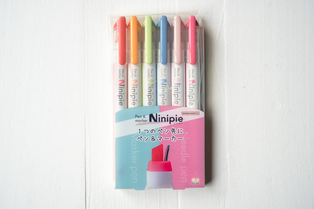 Ninipie Pen & Marker - Set of 6