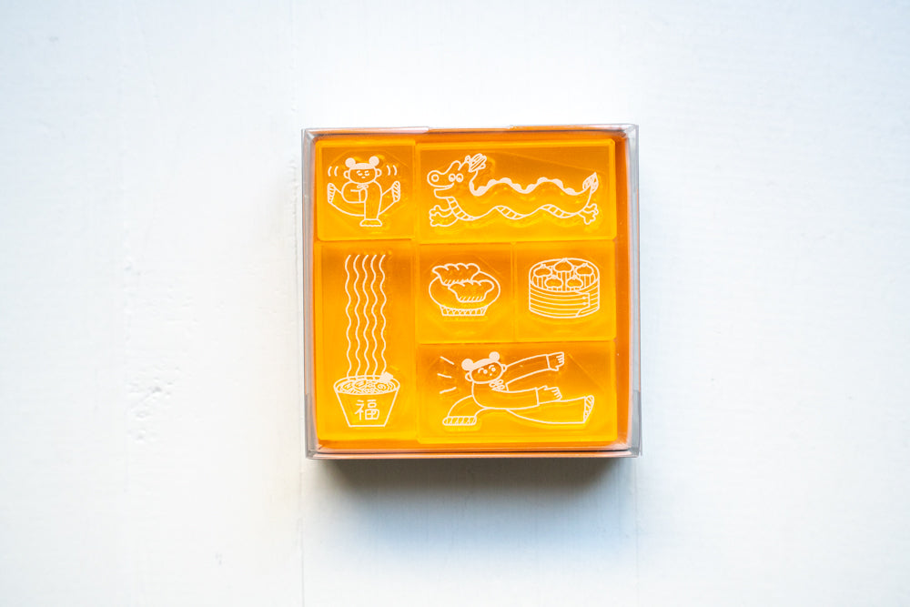 KORI JIRUSHI 6pcs. Set - Coloured