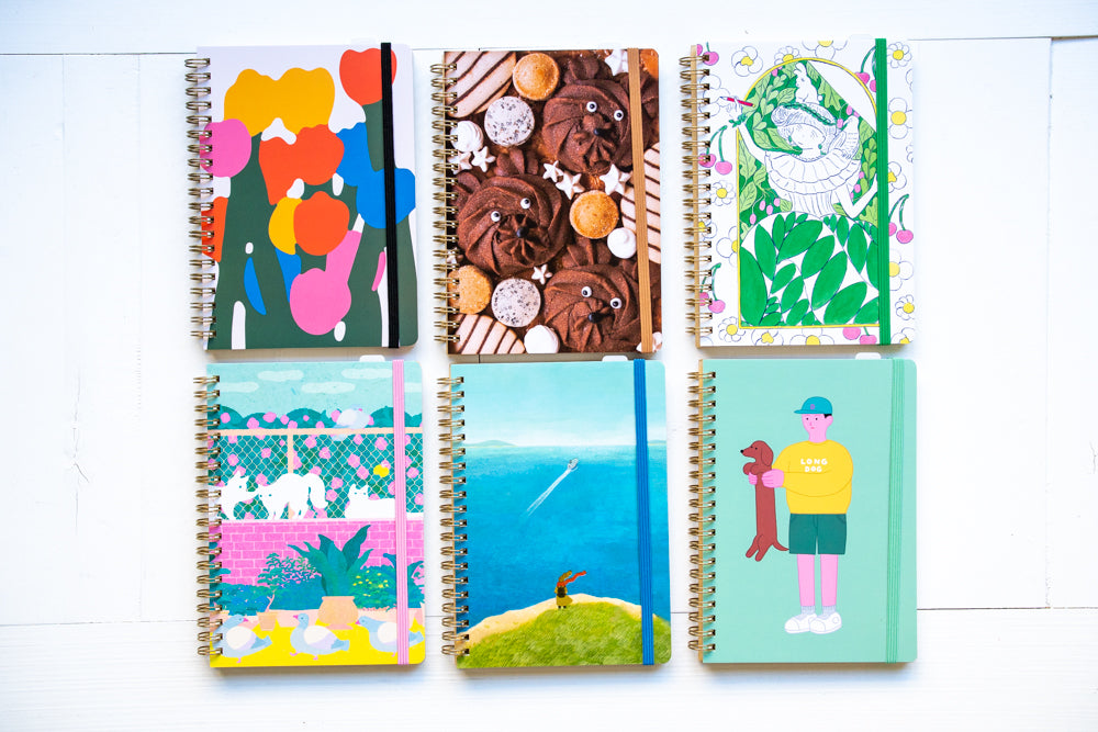HITOTOKI NOTE Spiral Notebook - Comic size