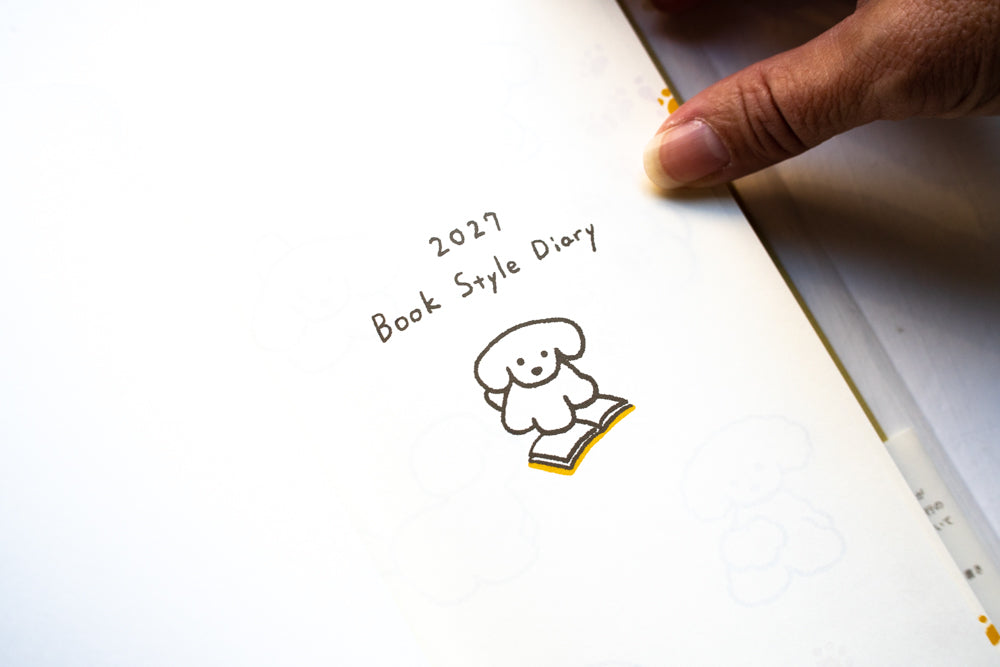 2027 Diary Book Type