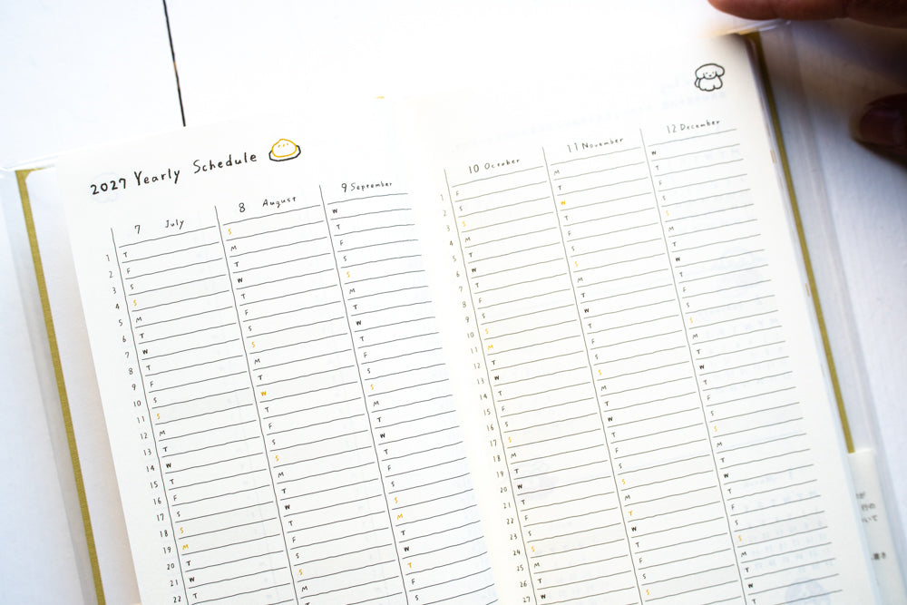 2027 Diary Book Type