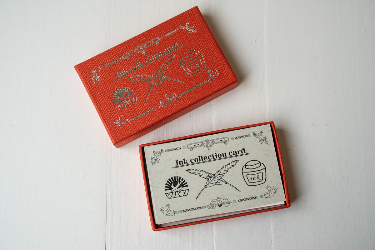 Tsubame Note Ink Swatch Cards