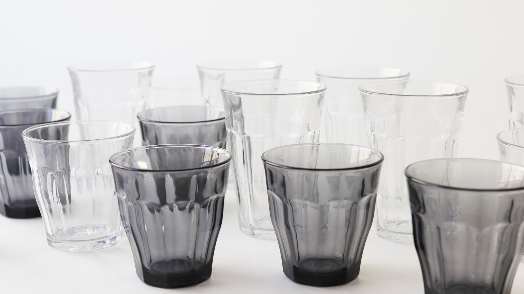 Le Picardie® Glass Tumbler (250ml/8.5oz) - set of 6