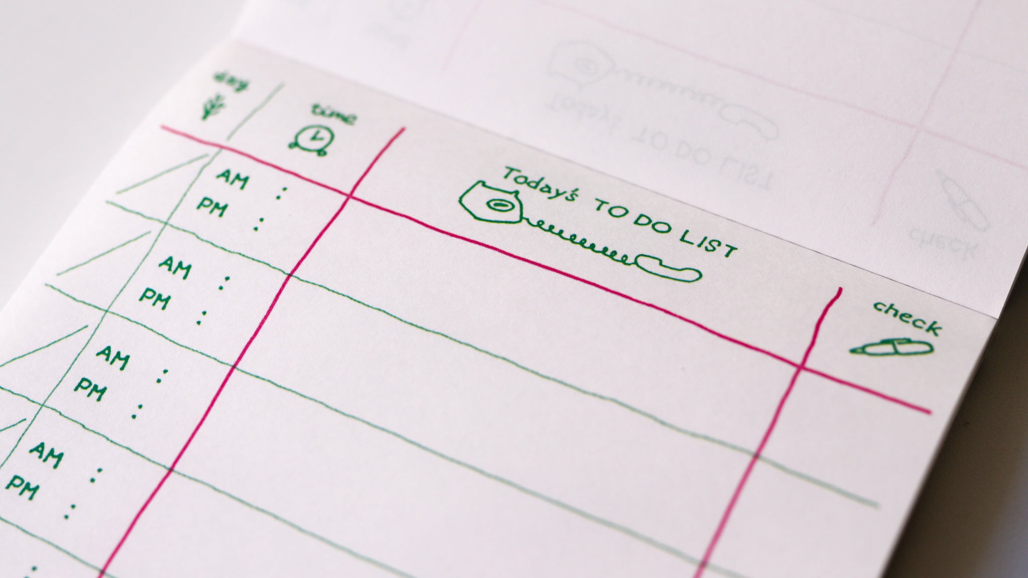 Memo Pad - To Do List