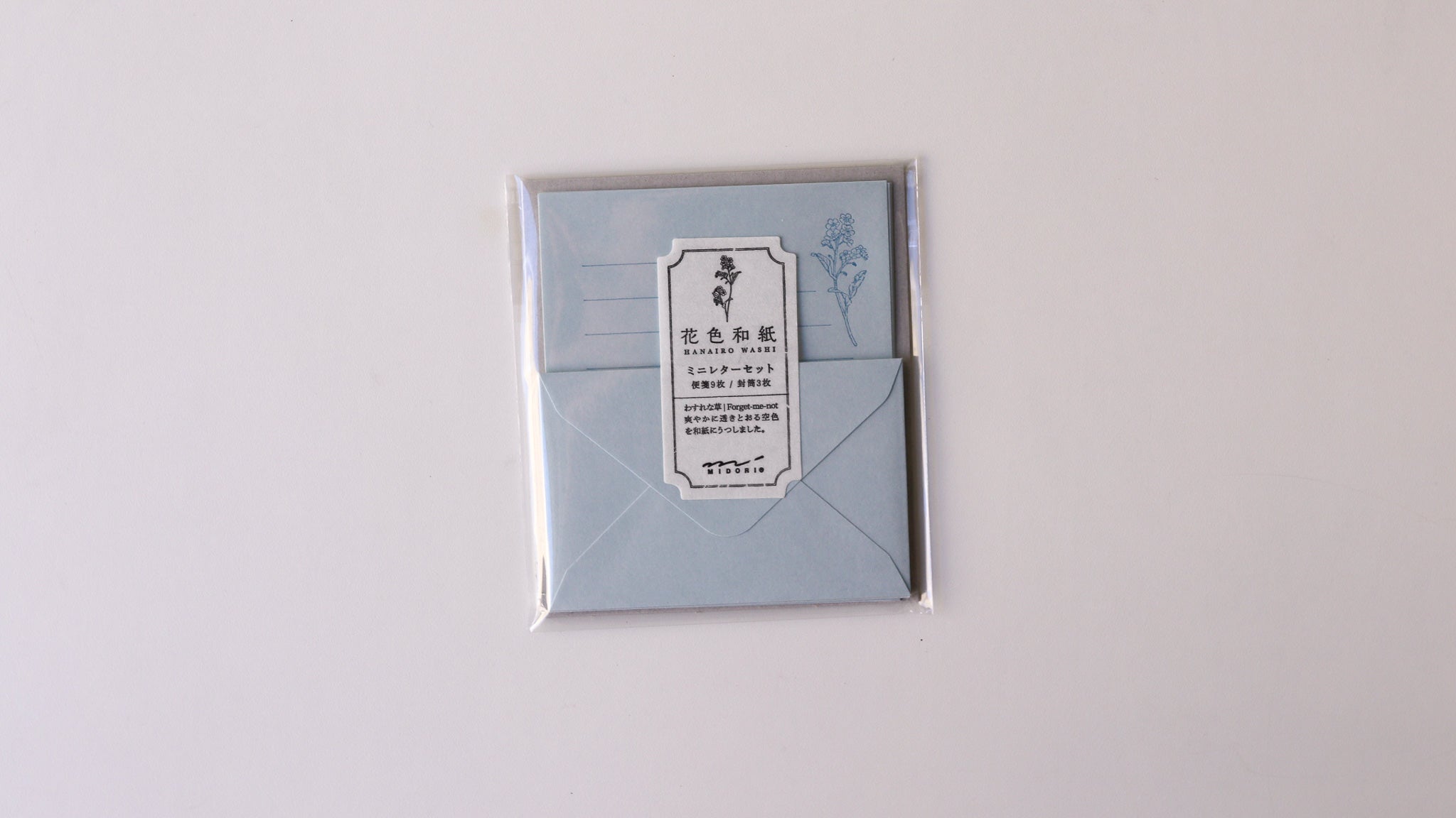 Mini Midori Letter Set - Floral Color Washi Paper