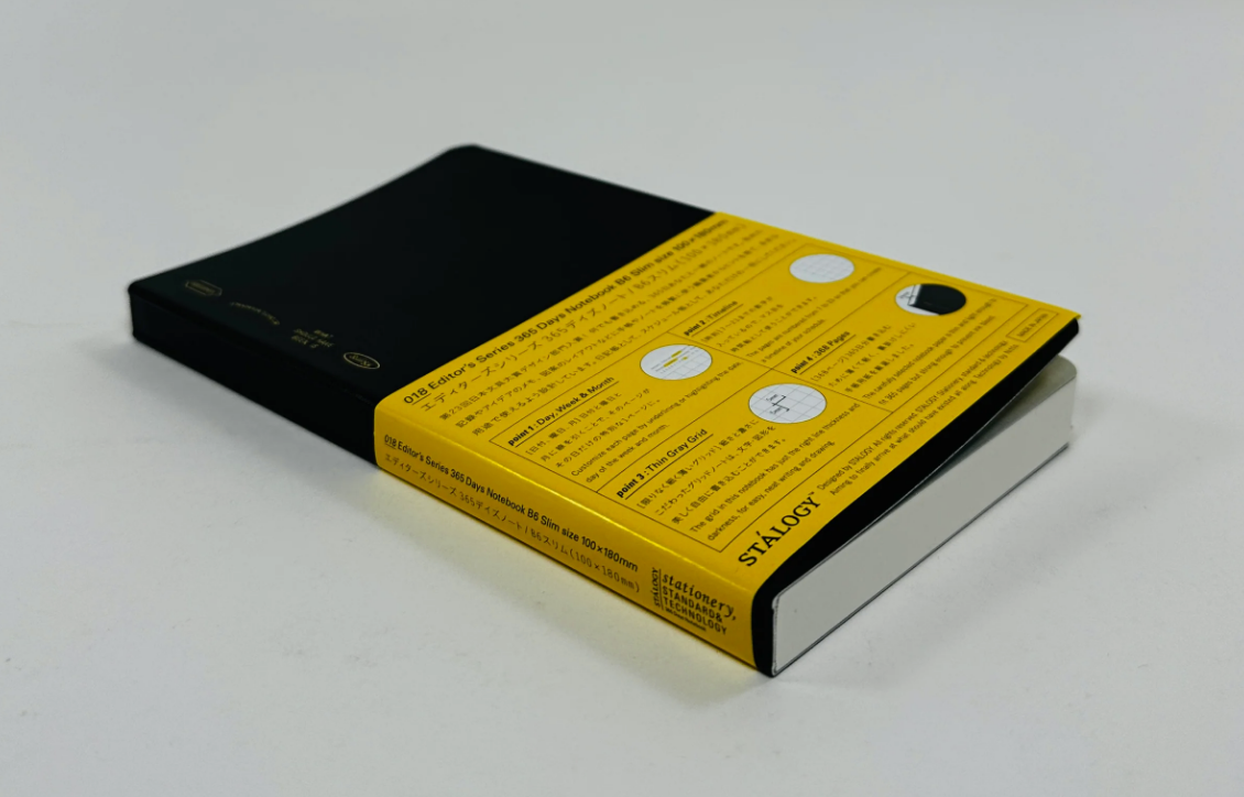 018 Editor's Series 365 Notebook B6 Slim - Grid