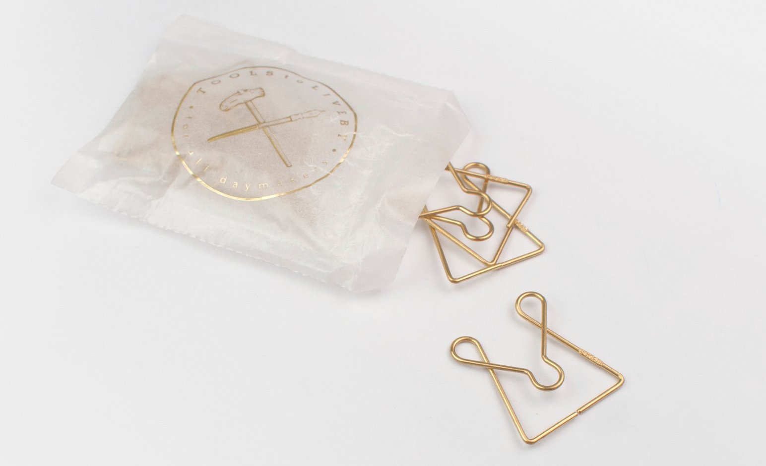 Brass Paper Clips
