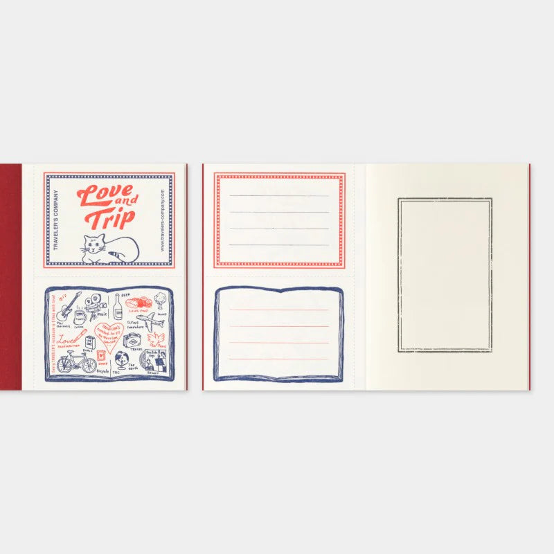 AUGUST PRE ORDER *LOVE AND TRIP EDITION* - Refill Blank (Passport Size)