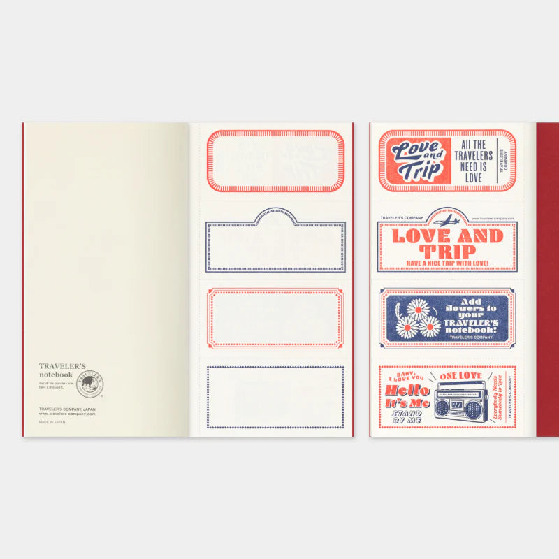 AUGUST PRE ORDER *LOVE AND TRIP EDITION* - Refill Blank (Regular Size)