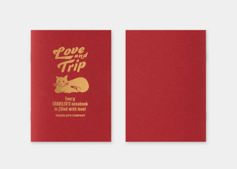 AUGUST PRE ORDER *LOVE AND TRIP EDITION* - Refill Blank (Passport Size)