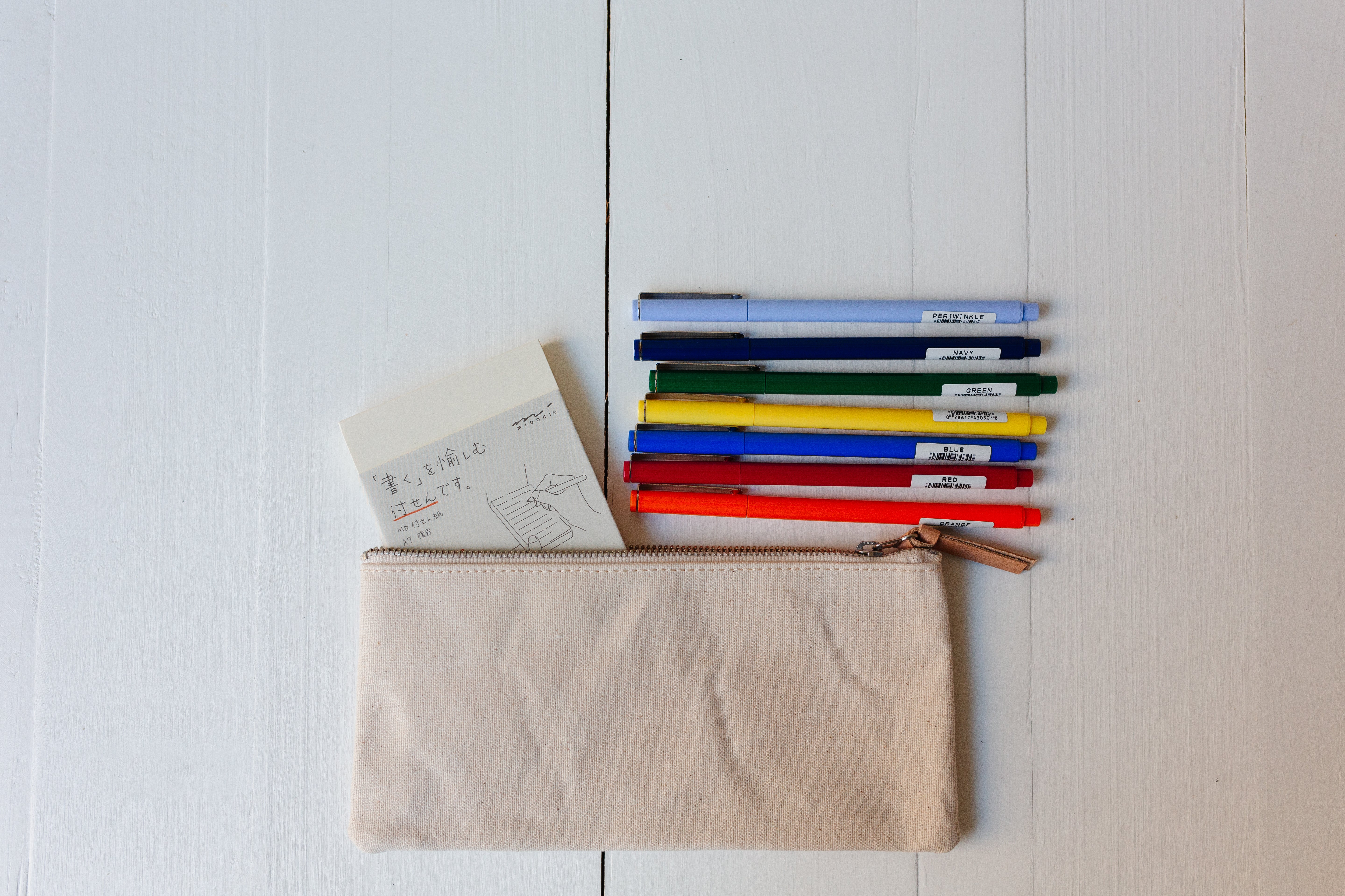 MD Pencase Kurashiki Canvas