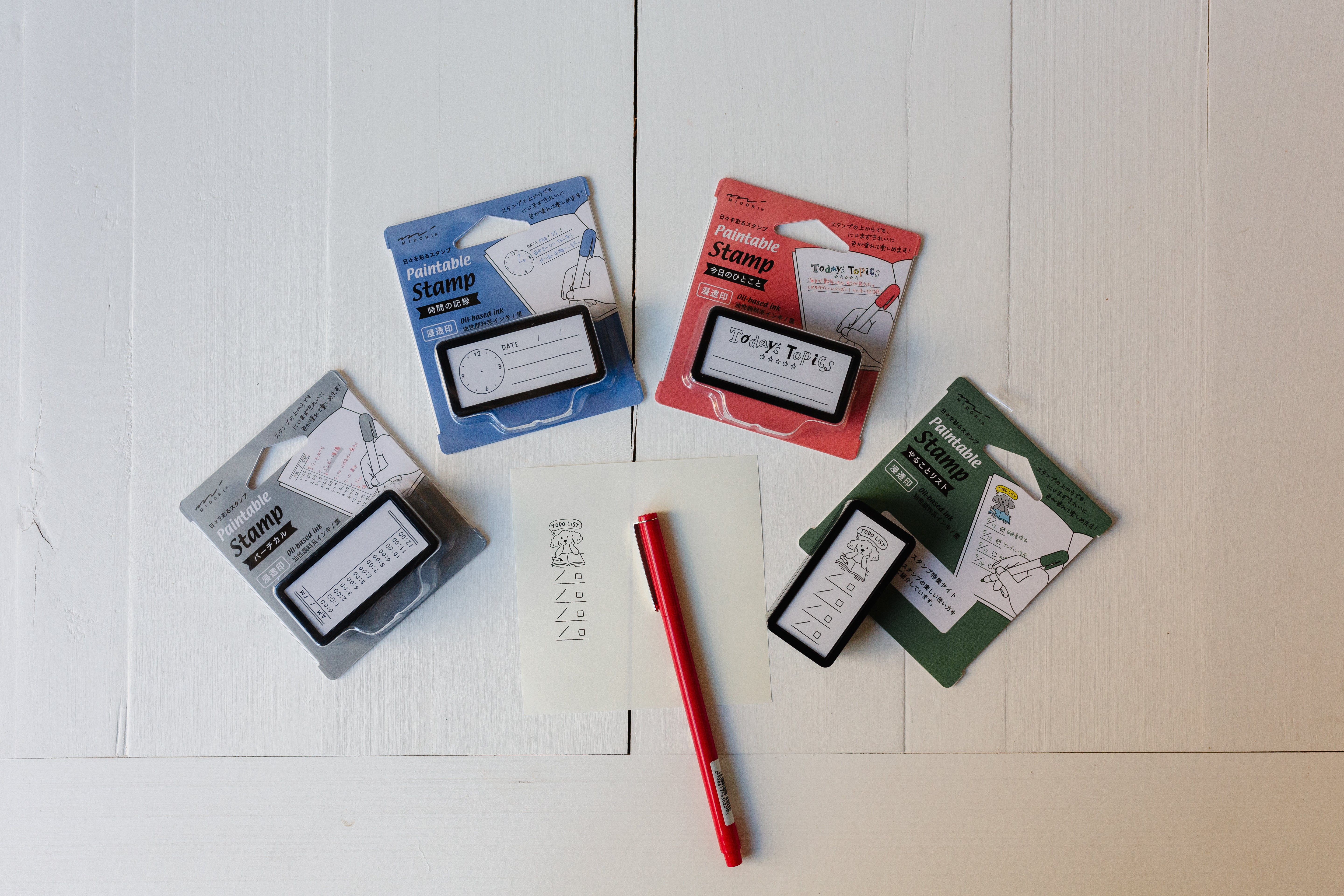 Pre-inked Stamp - Half Size