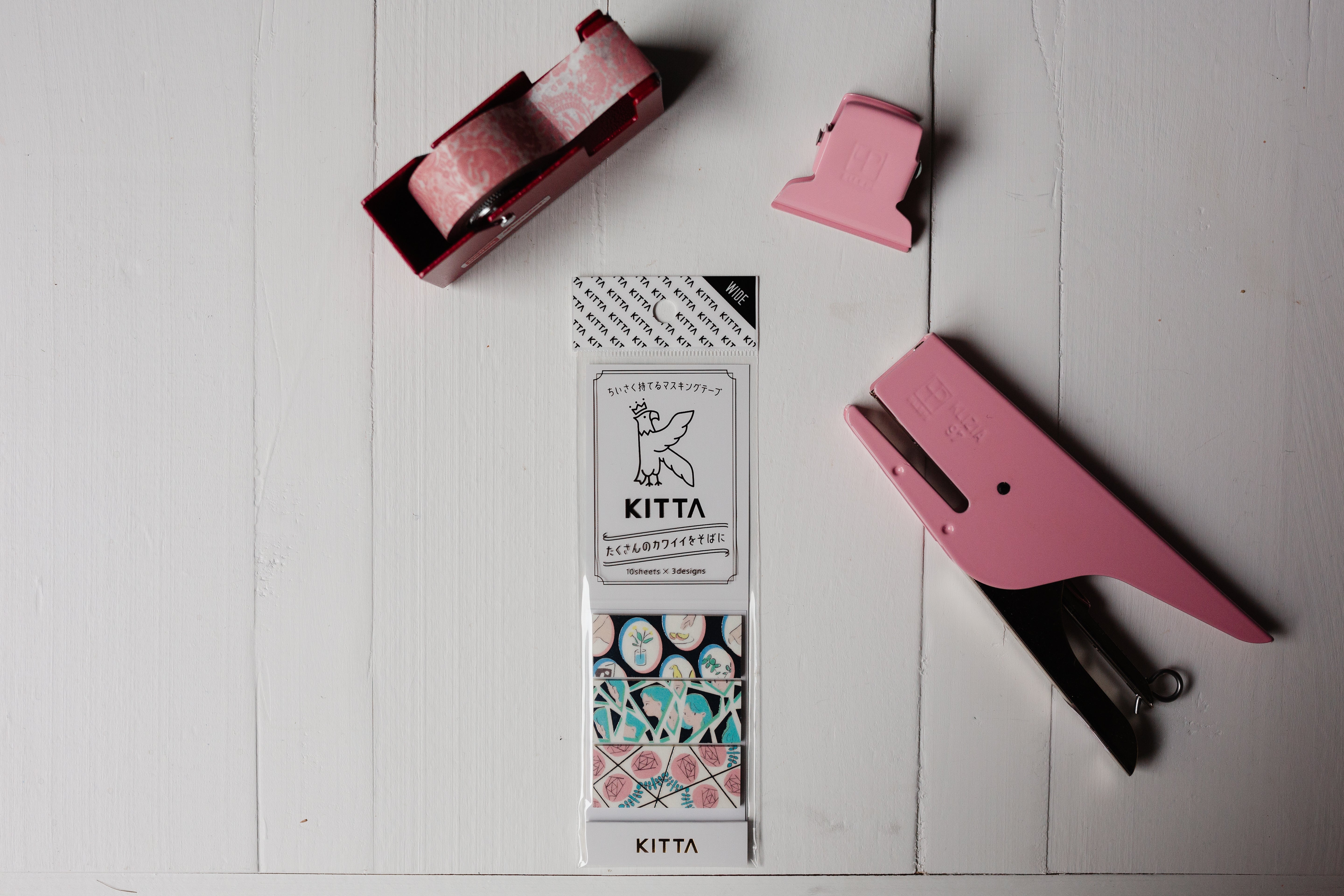 KITTA Washi Tape Sticky Note - Wide