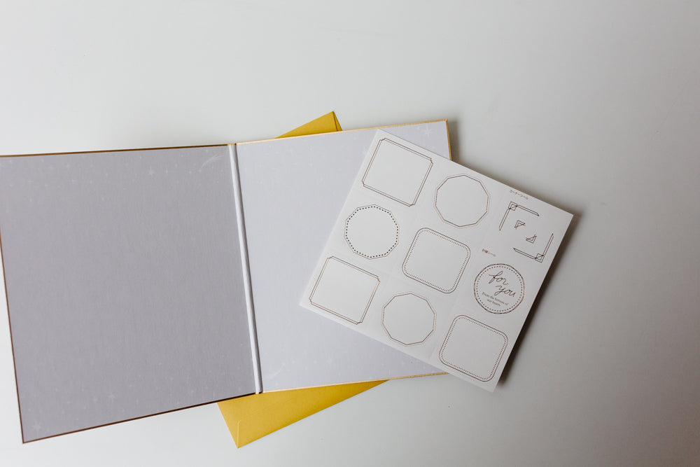 Message Cardboard with Sticker - Small