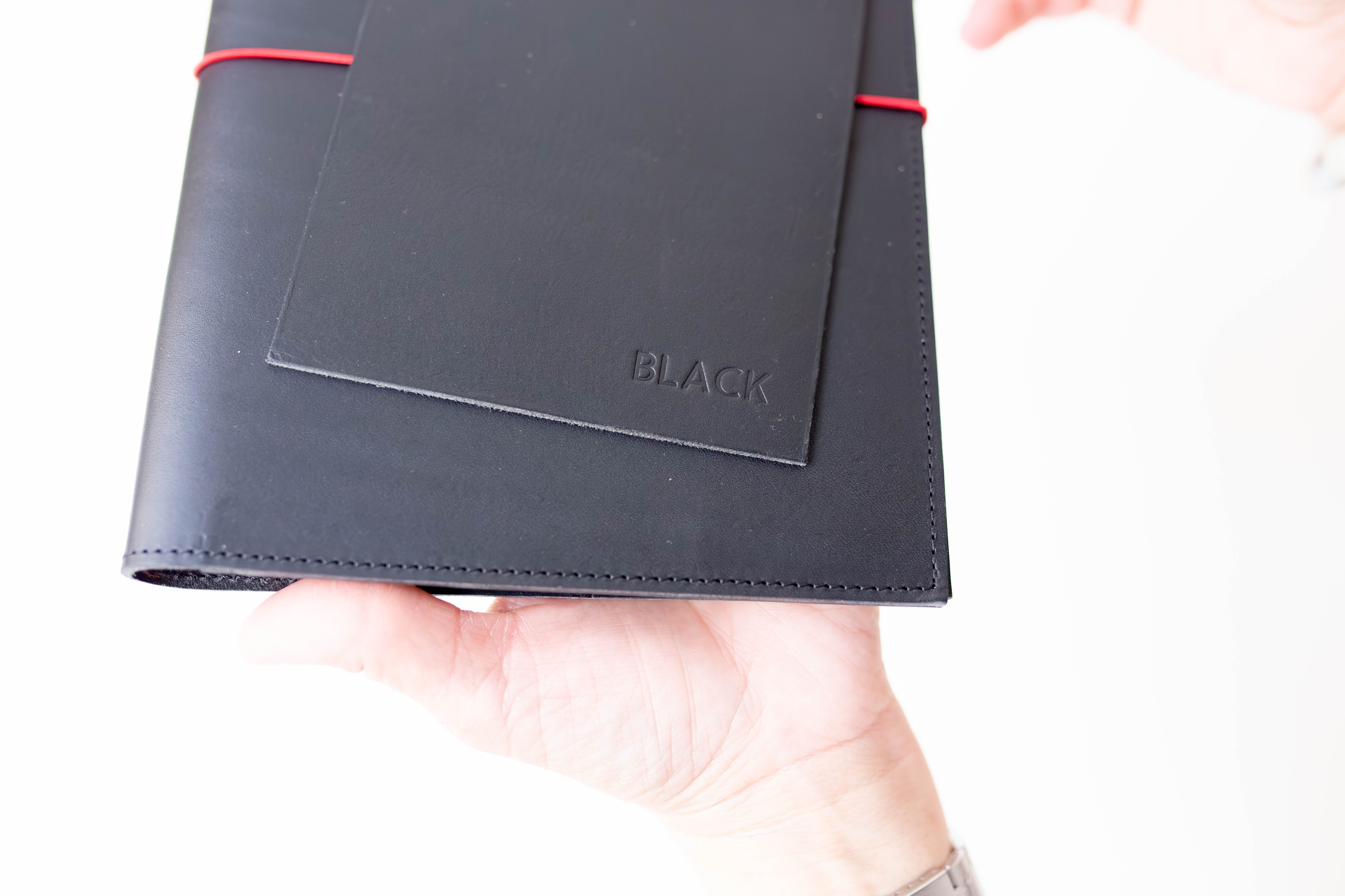 Le Portfolio | Leather Portfolio (Black) - A5