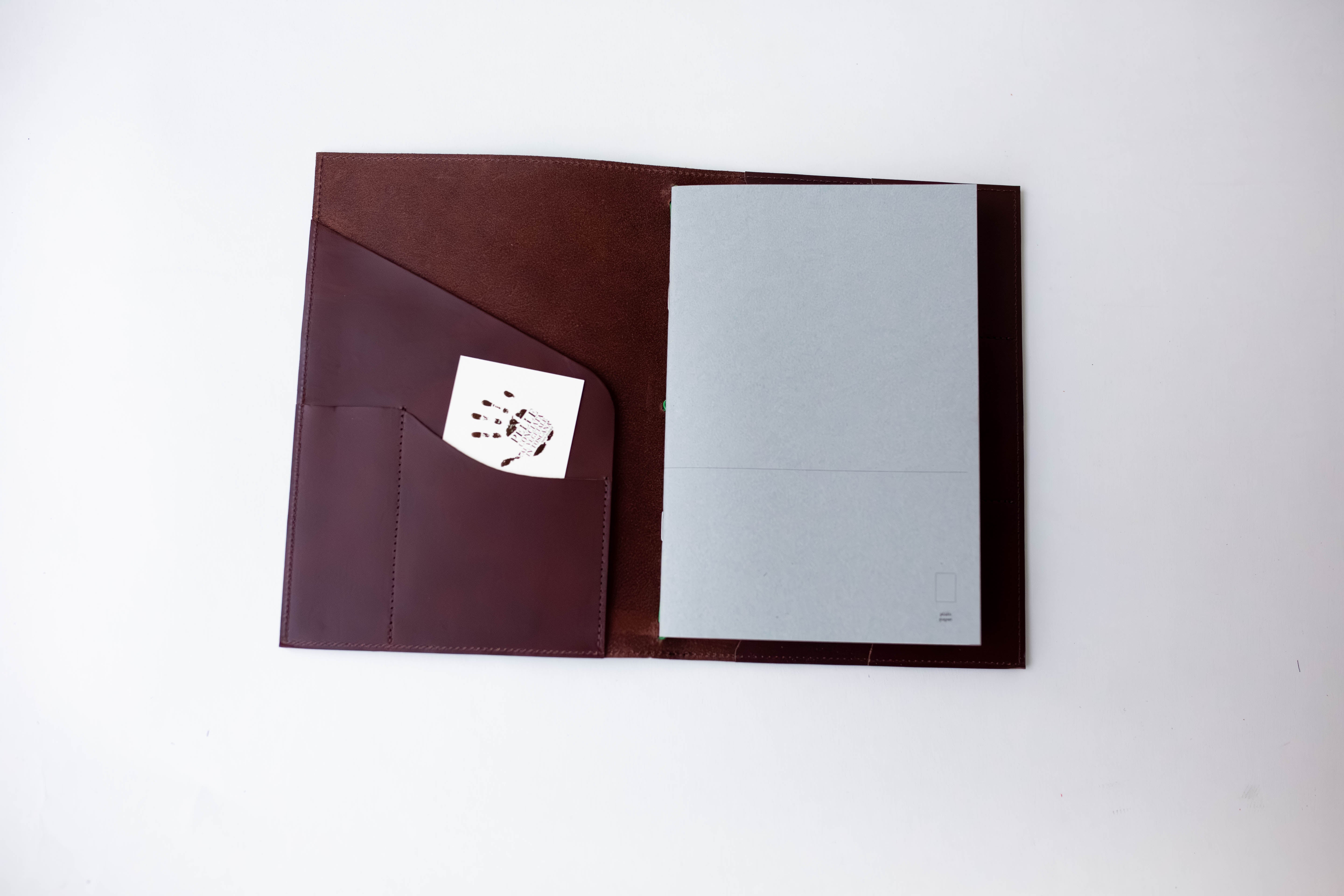 Le Portfolio | Leather Portfolio (Chestnut) - A5