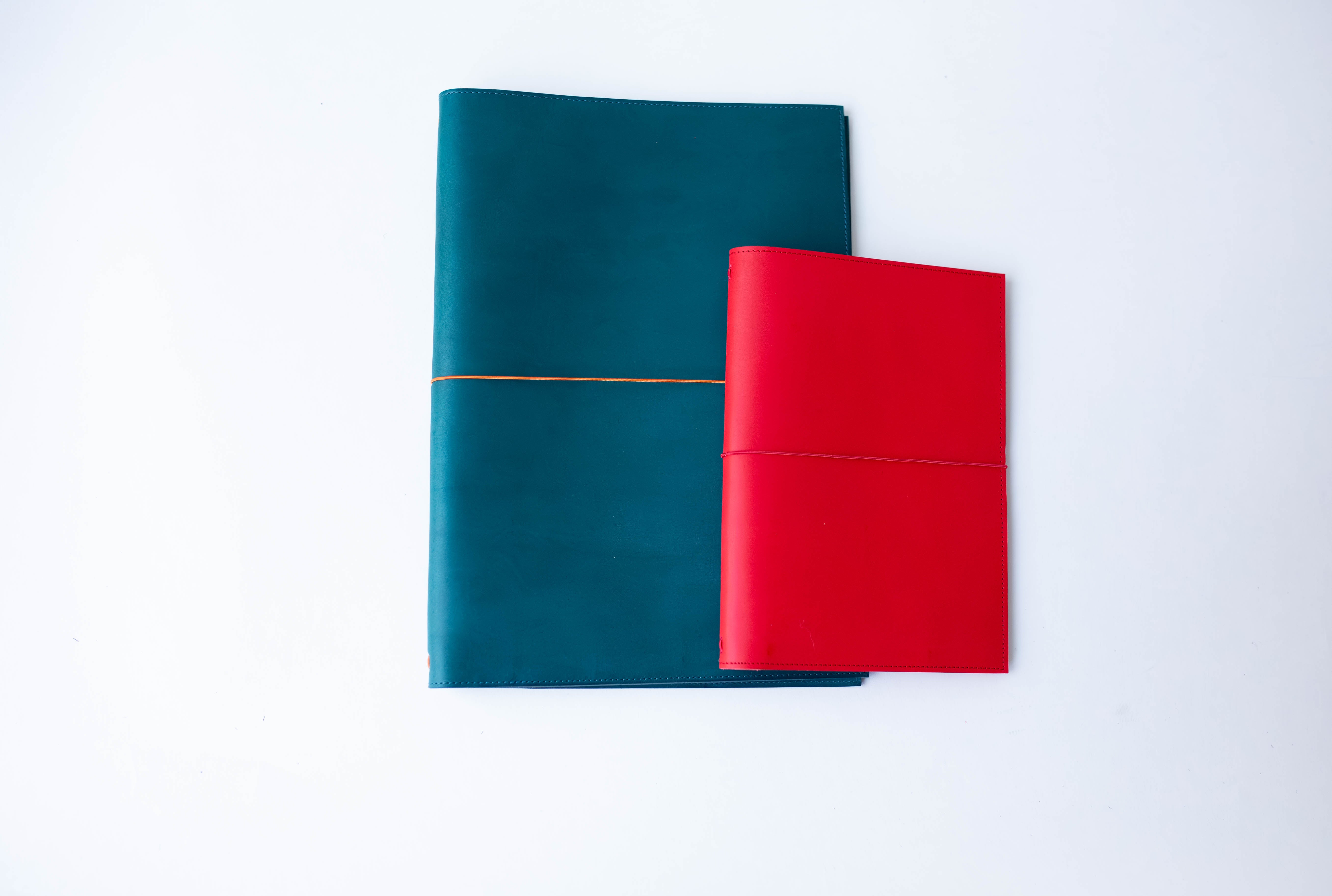 Le Portfolio | Leather Portfolio (Petrol Blue) - A4