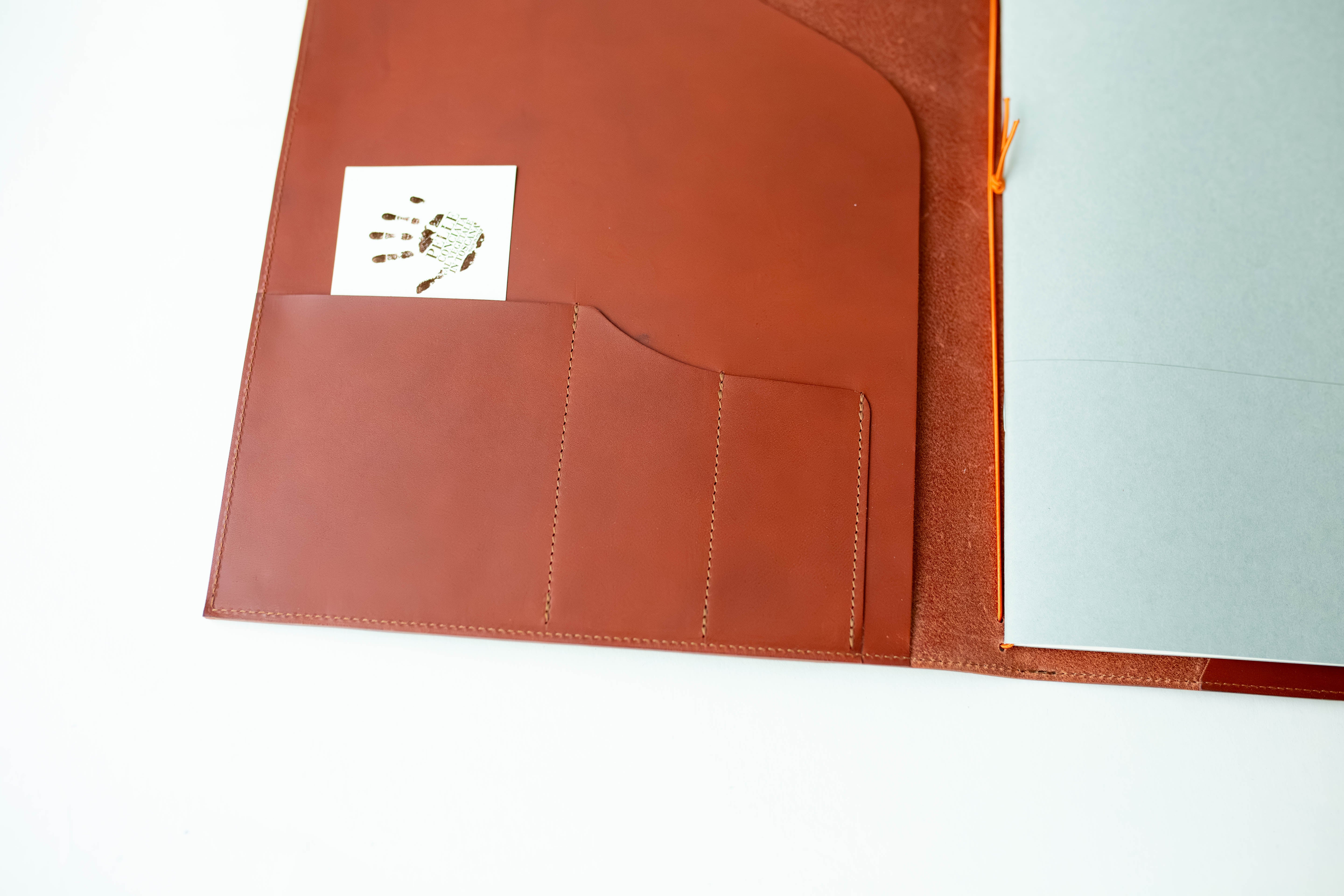 Le Portfolio | Leather Portfolio (Cognac) - A4