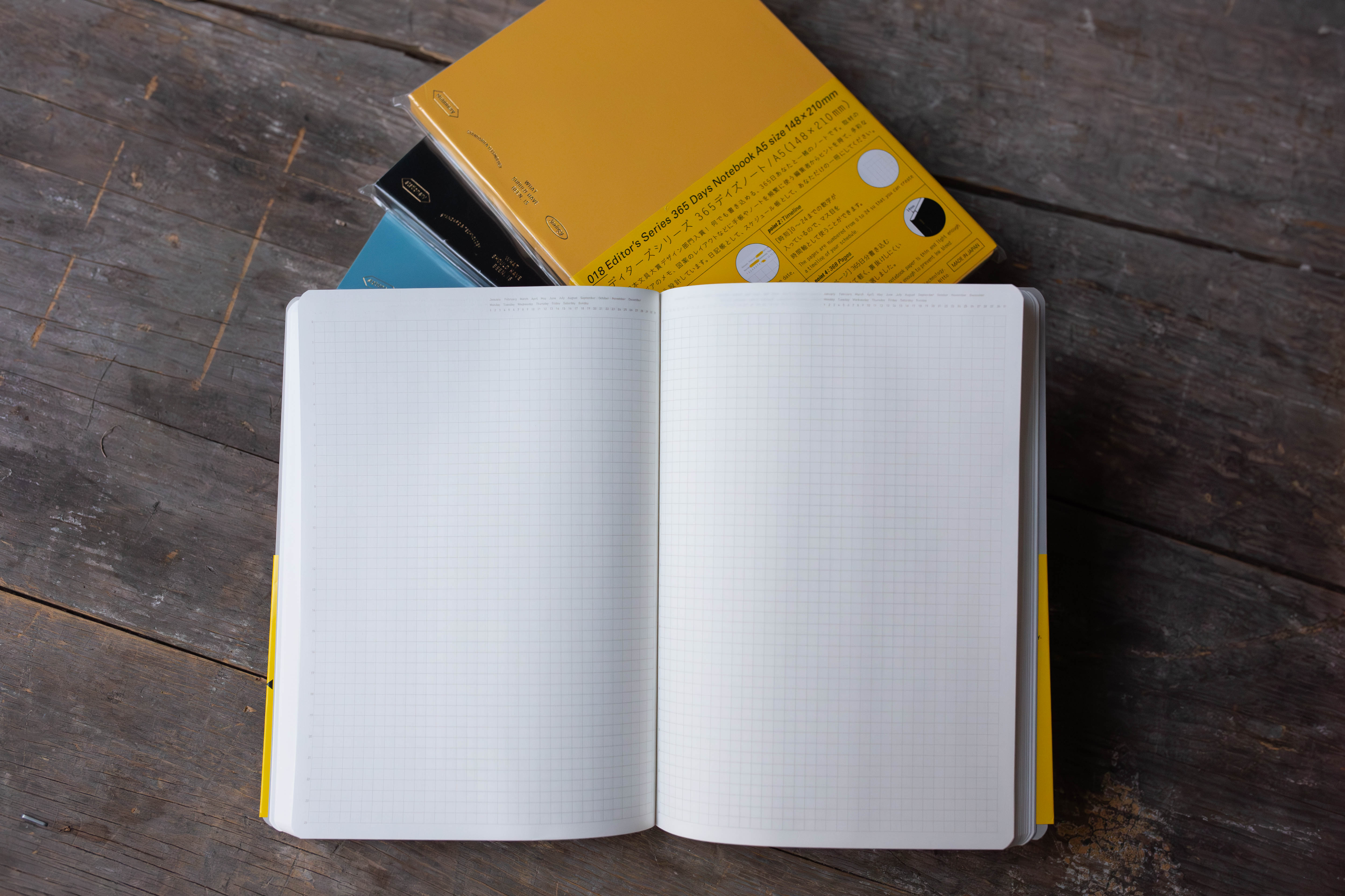 Stalogy 018 Editor's Series 365 Days Notebook A5 - Grid