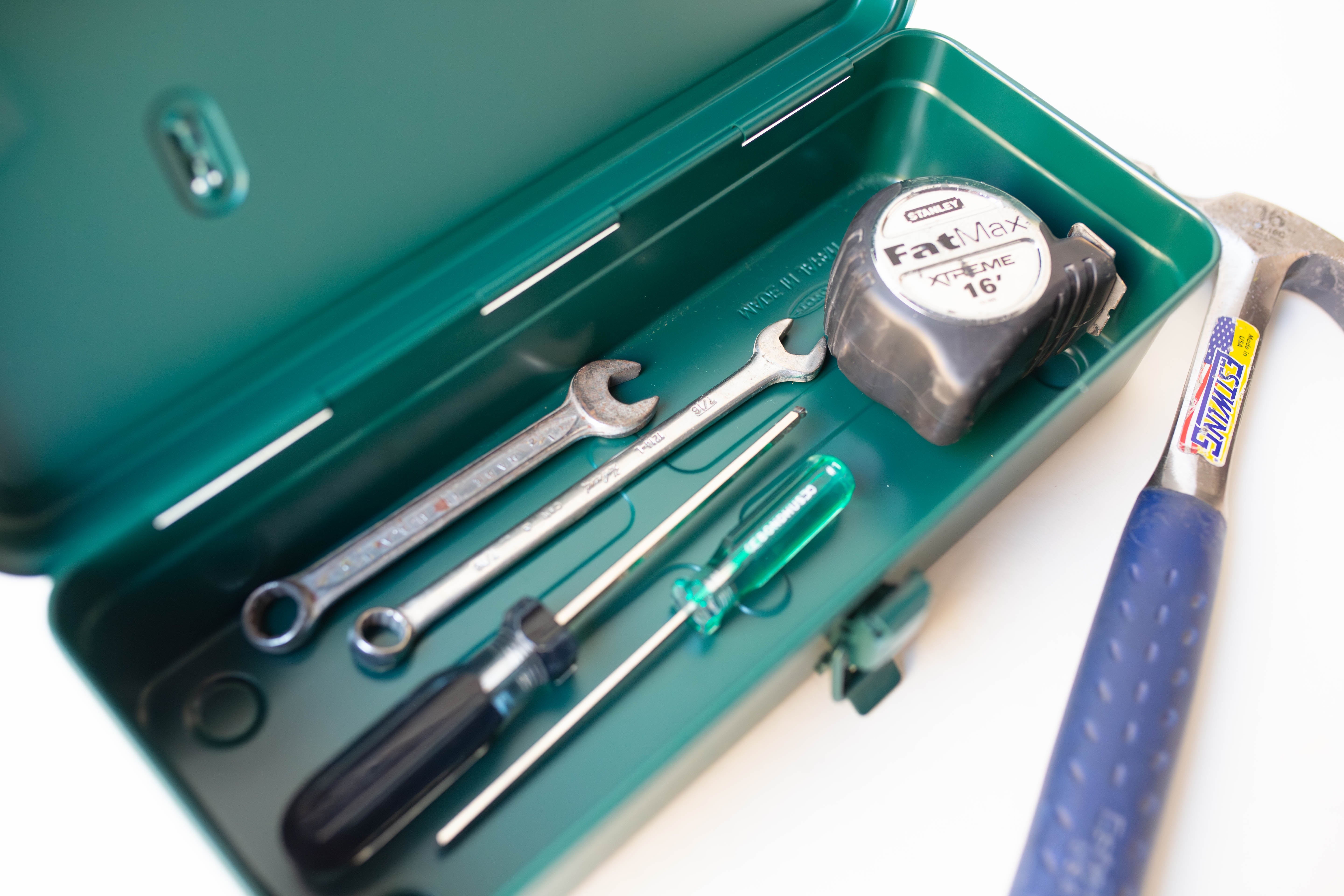 Toyo Steel T-320 Toolbox - Antique Green