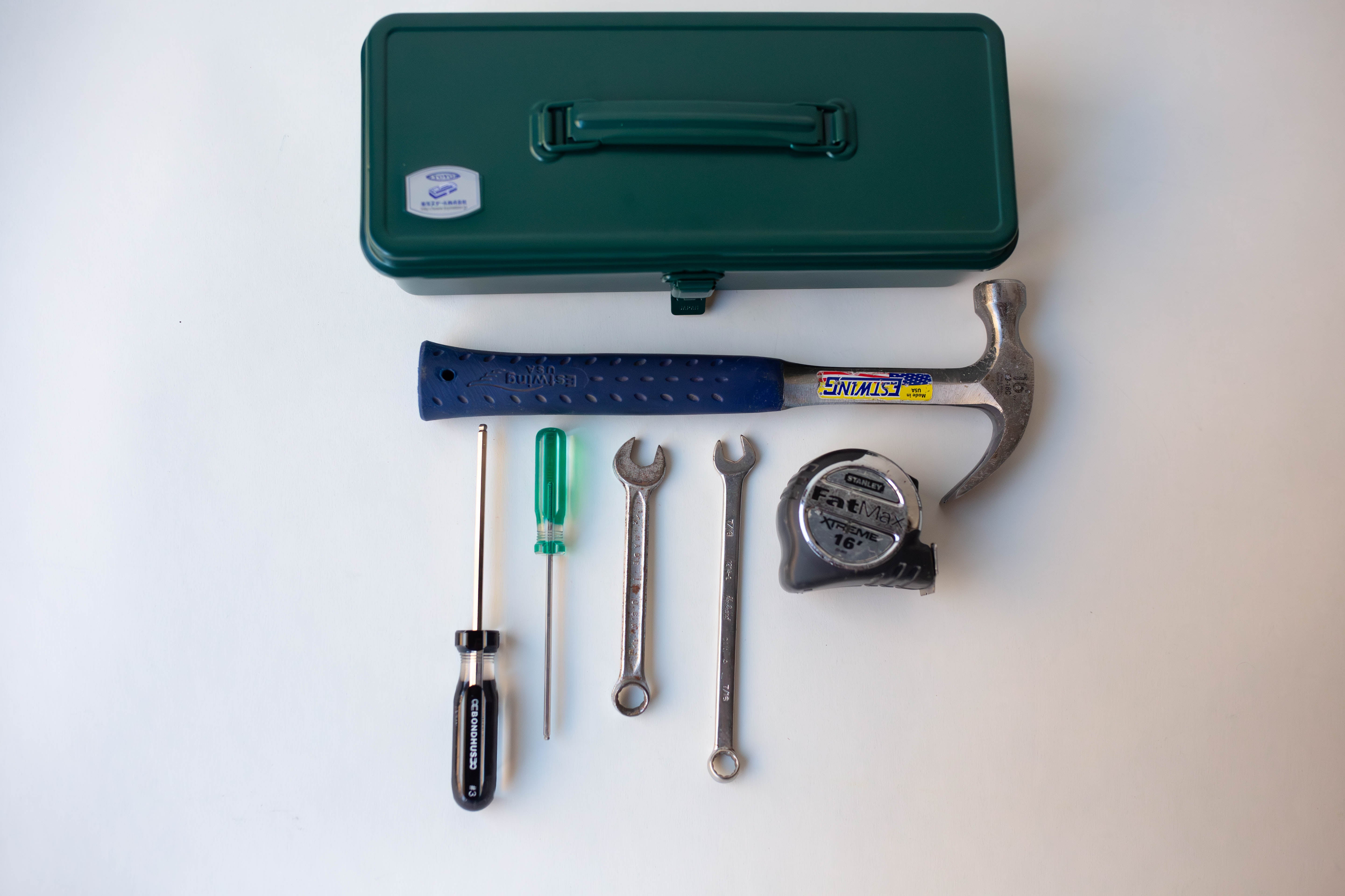 Toyo Steel T-320 Toolbox - Antique Green